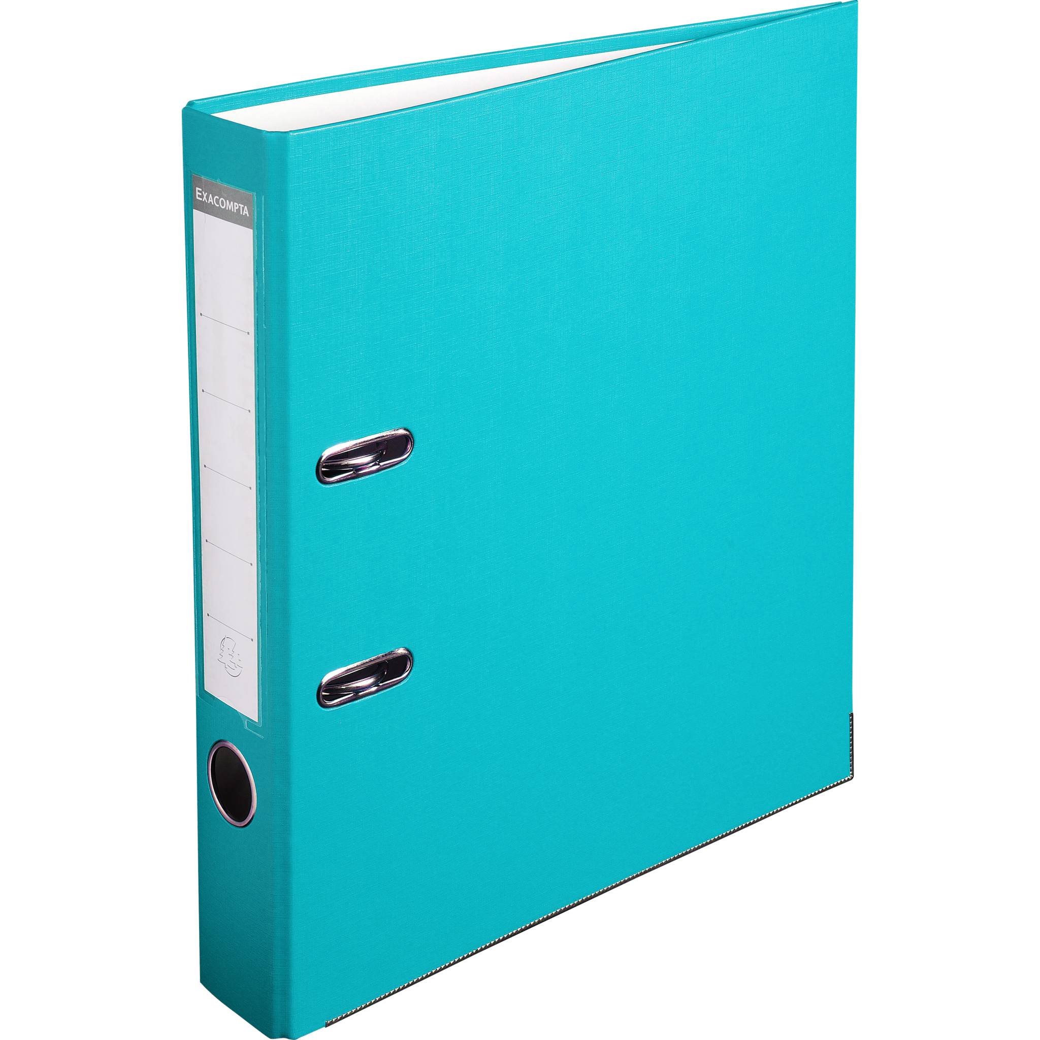 Exacompta 20x Ordner PP, + 2 Ringen, Rücken 50mm, 32x29cm A4, Hellgrün, 915413B