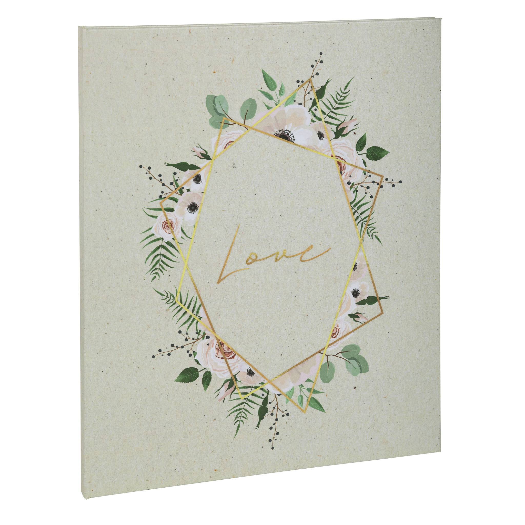 Exacompta Gästebuch 100 Seiten Goldschnitt 27x22cm - Landidylle - Motiv - 4718E