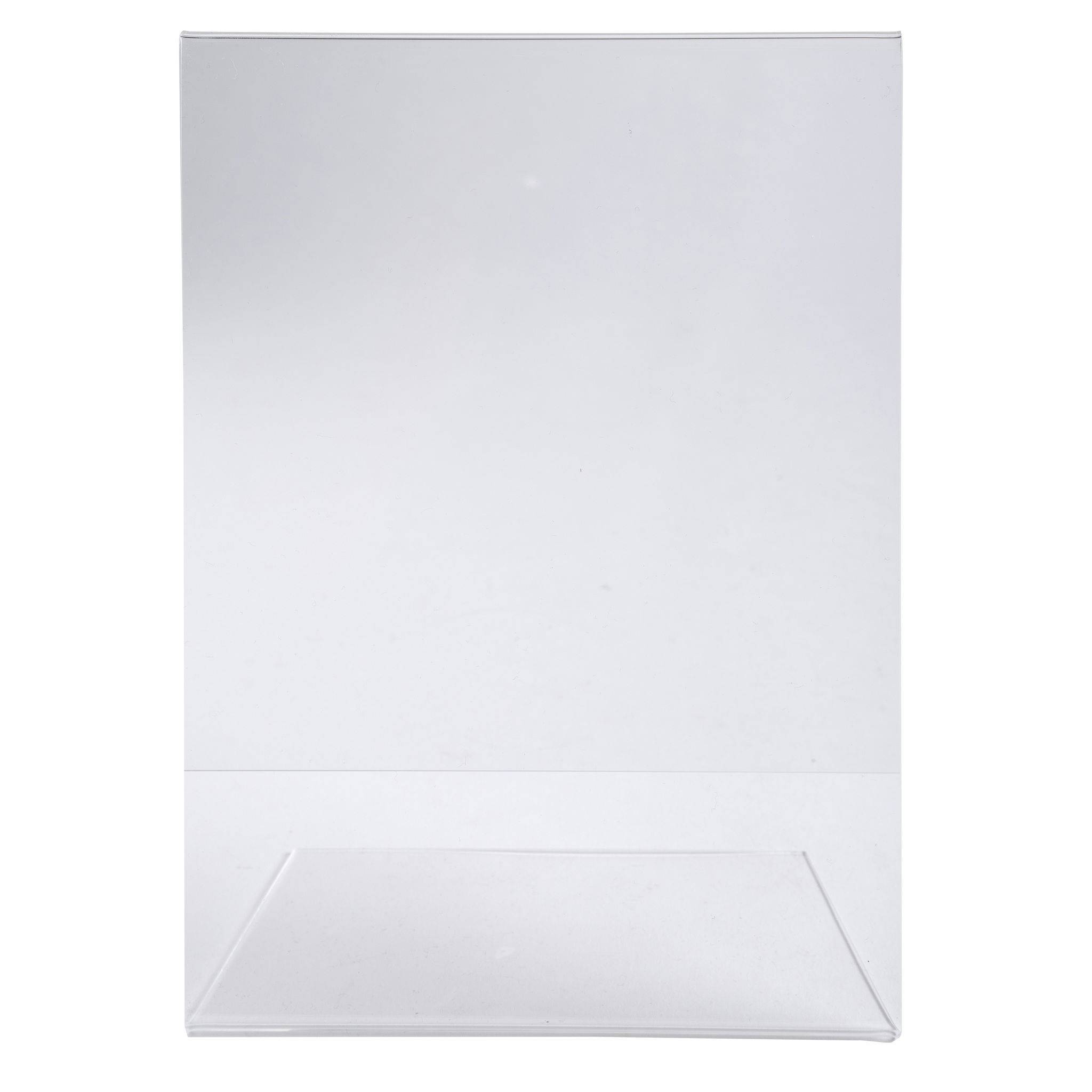 Exacompta 30x schräger Tischaufsteller A6 Hochformat/Querformat Kristall 86058D