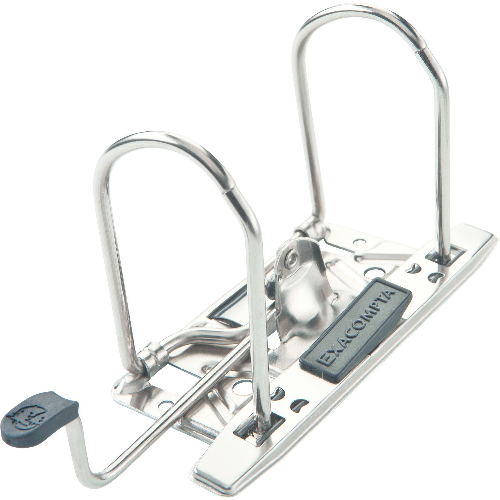 Exacompta 20x Ordner PP + 2 Ringen, Rücken 75mm, 318x284 mm A4, Weiß, 918402B