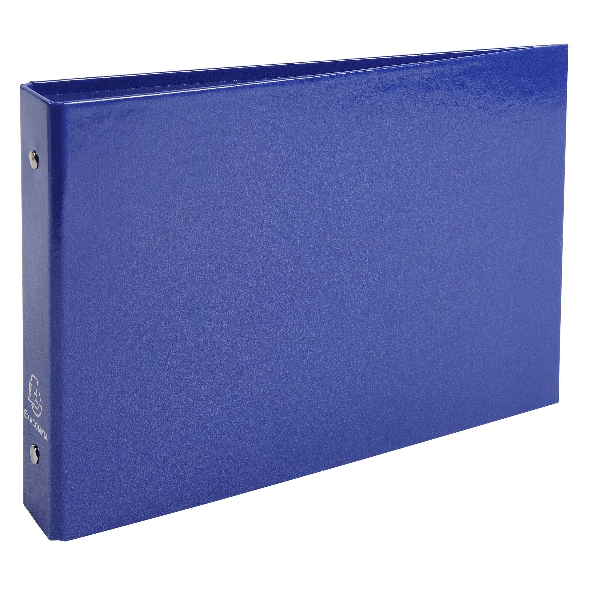 Exacompta 10x Ringbuch + 2 Ringen 25mm Rücken 35mm 165x24cm für A5 sortiert 829E