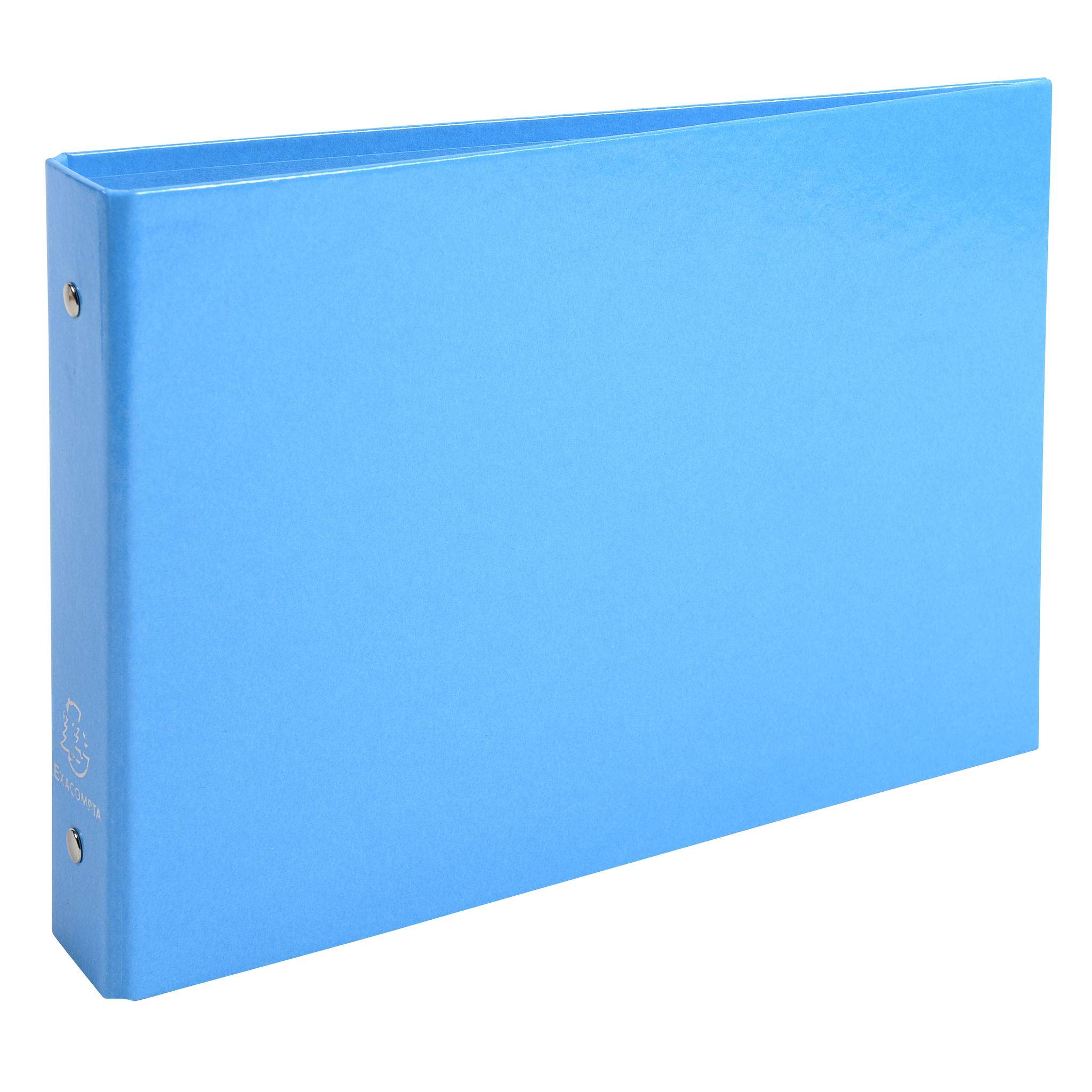 Exacompta 10x Ringbuch + 2 Ringen 25mm Rücken 35mm 165x24cm für A5 sortiert 829E