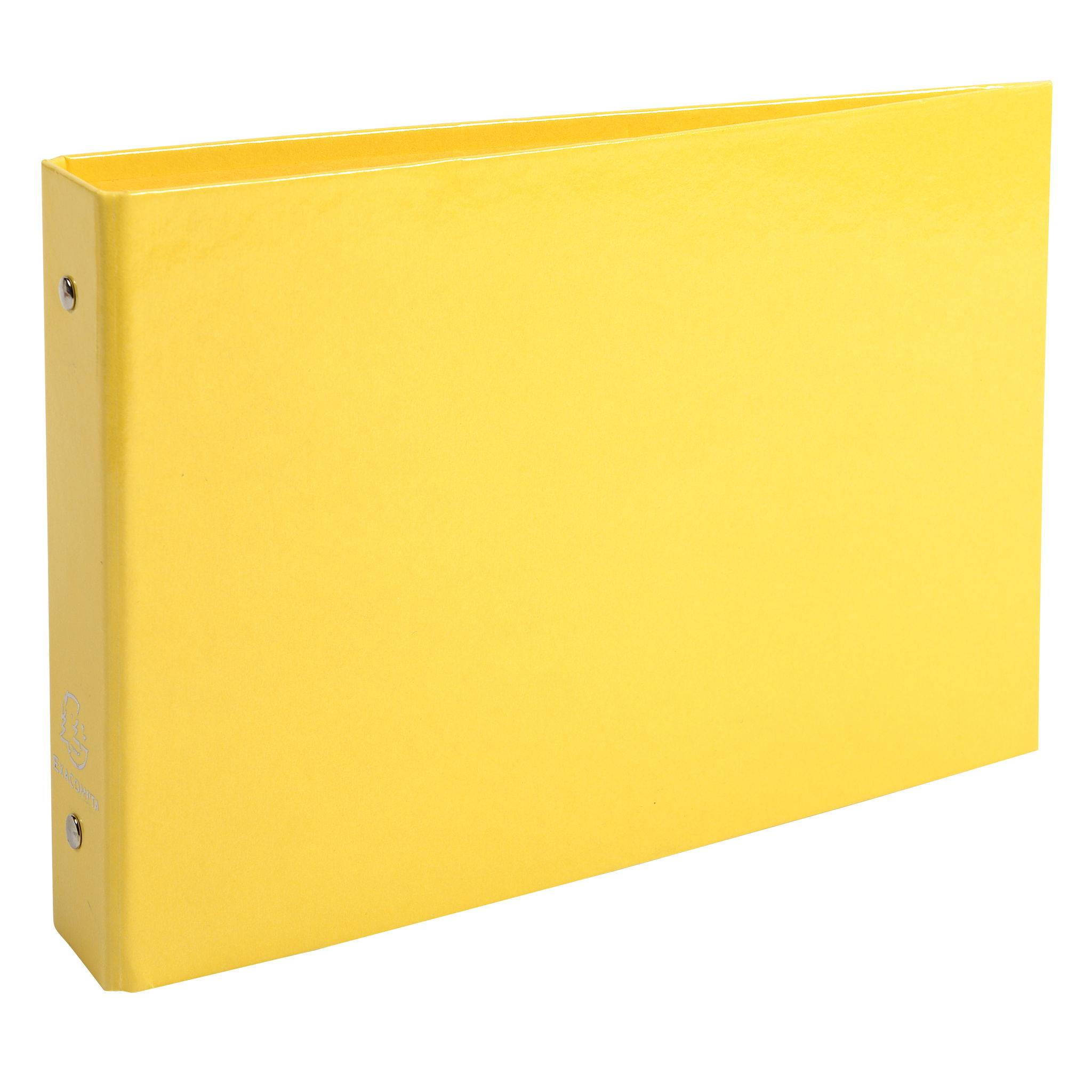 Exacompta 10x Ringbuch + 2 Ringen 25mm Rücken 35mm 165x24cm für A5 sortiert 829E