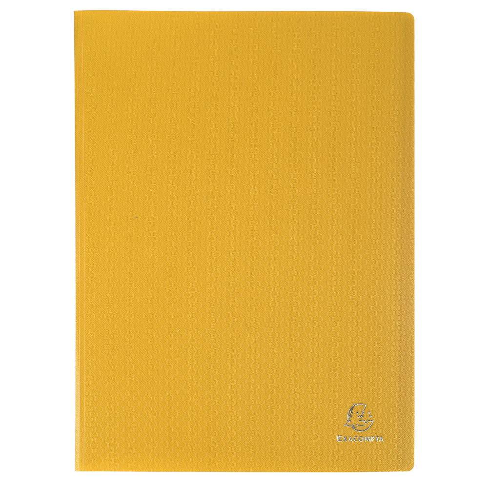 Exacompta 12x Sichtmappe A4 flexiblem Polypropylen, 50 Hüllen, sortiert, 8550E