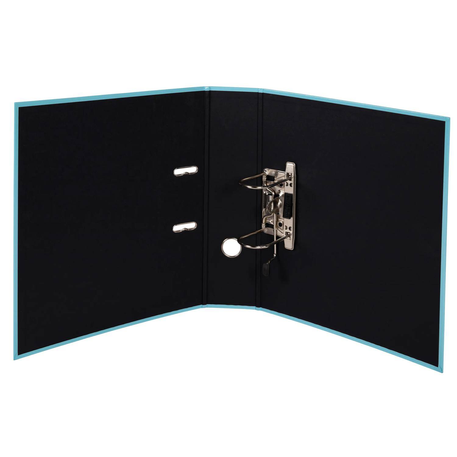 Exacompta 10x Ordner Prem'Touch A4, Rücken 80mm, Aquarel, Pastellblau, 53564E