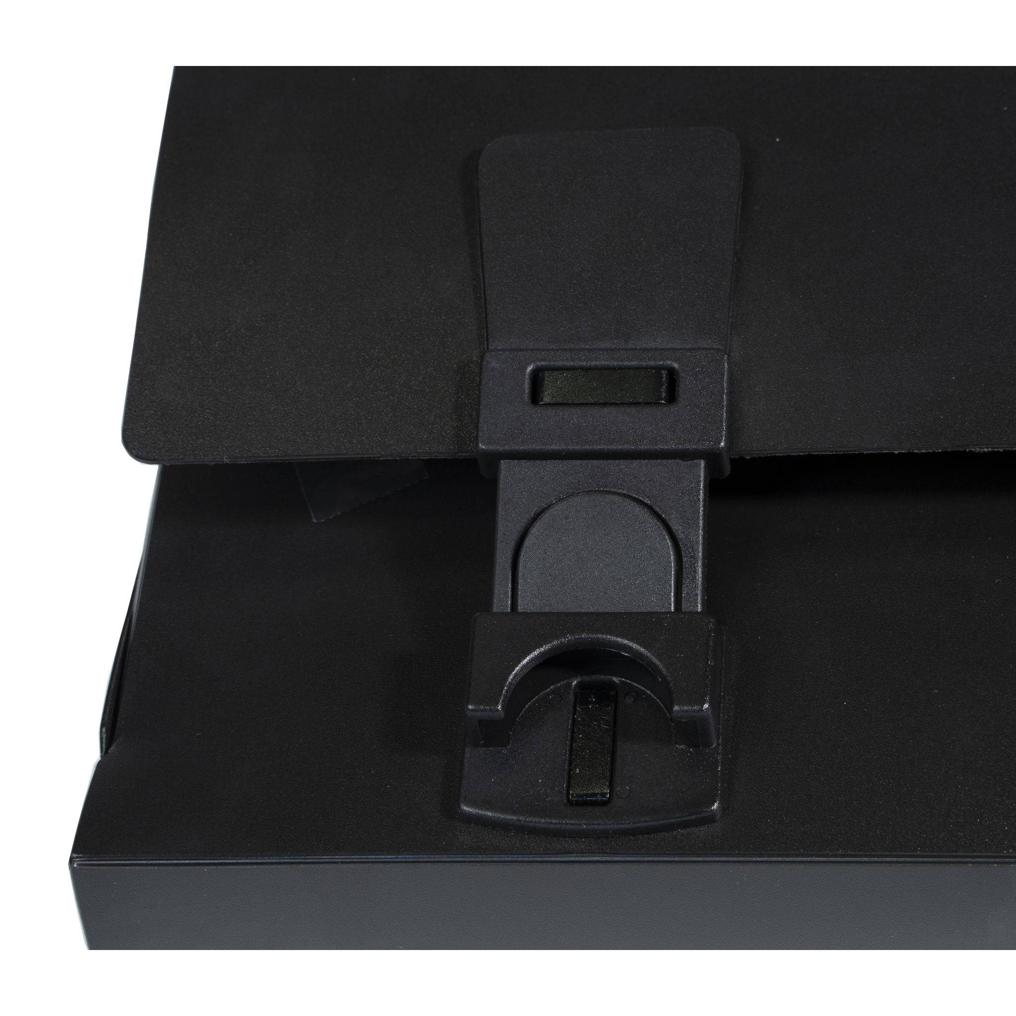 Exacompta 2x Zeichenmappe +Griff PP 12mm Rücken 60mm 50x70cm Schwarz 59201E