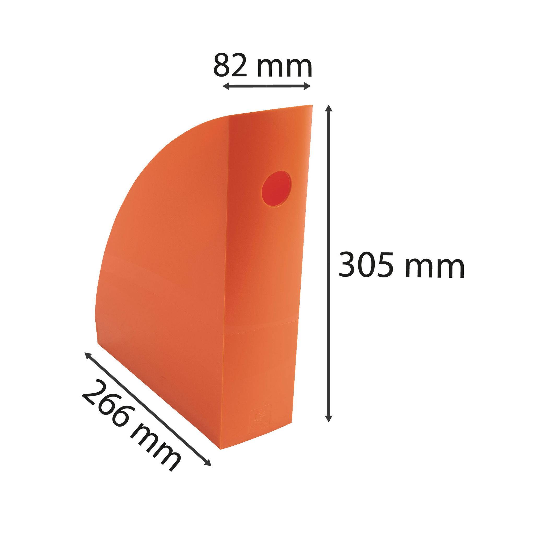 Exacompta 6x Stehsammler MAG-CUBE, Iderama - Orange - 18288D