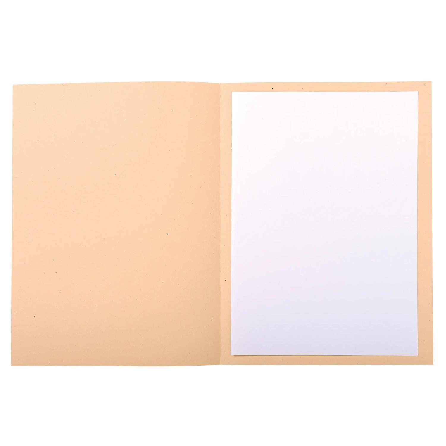 Exacompta 5x Pack 50 Aktendeckeln mit Index, RC, A4 , - Sand - 435002E