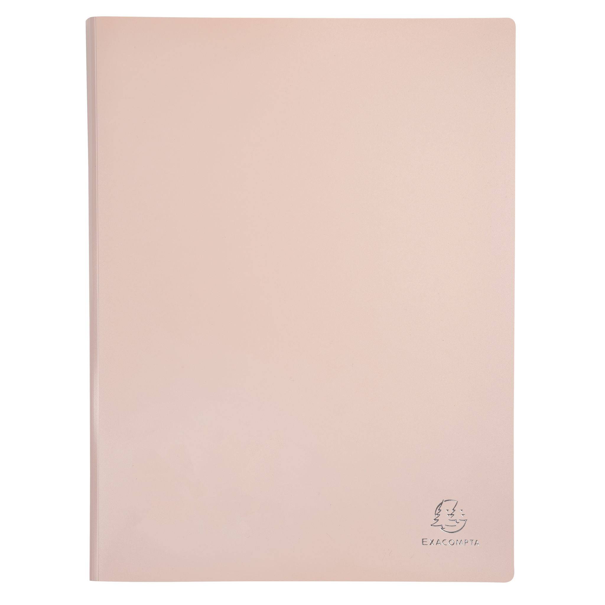 Exacompta 15x Sichtmappe A4 mittelfestem PP 30 Hüllen Aquarel sortiert 88360E