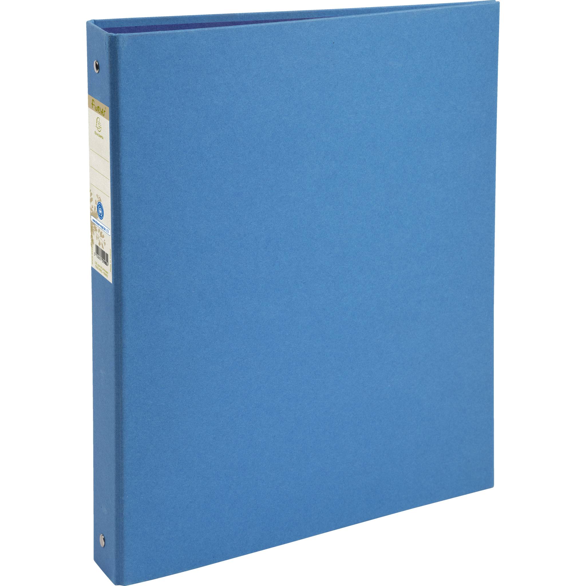 Exacompta 10x Ringbuch RC Kart.18mm 4Ring 30mm Rücken 40mm A4 - Hellblau 51981E