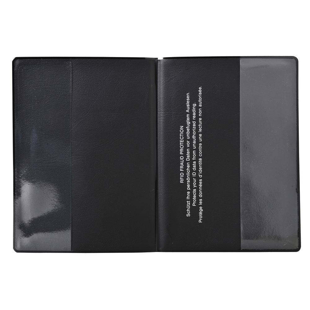 Exacompta 10x Schutzhülle für RFID Chips 100x135cm Hidentity Schwarz 5404E