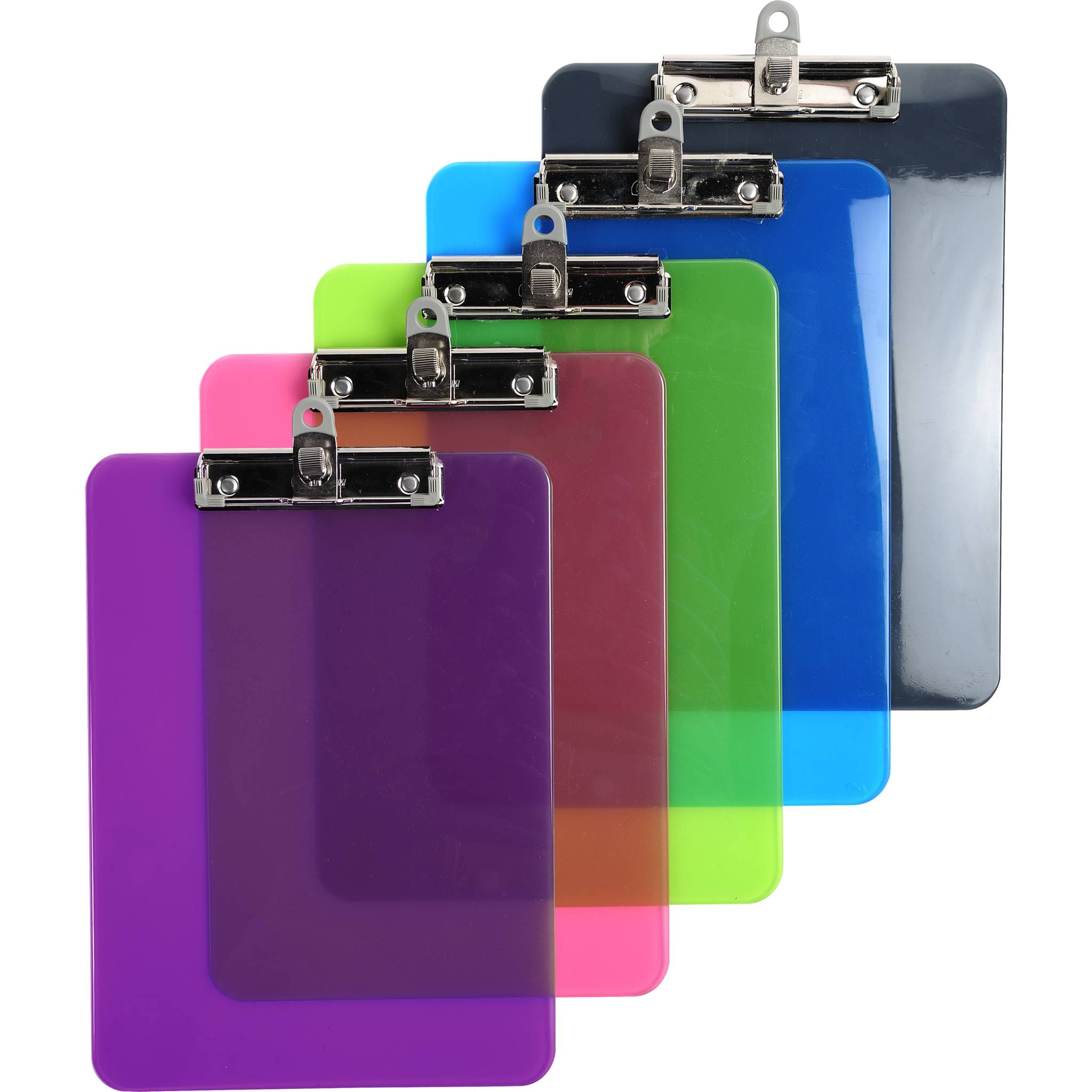 Exacompta 10x Klemmbrett Iderama - Farben sortiert - 12690E