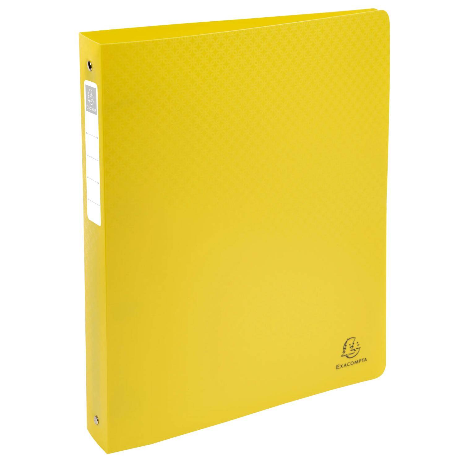 Exacompta 12x Ringbuch A4 Maxi PP + 4 Ringen 30mm, Young, sortiert, 51790E