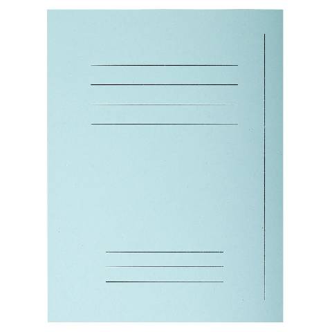 Exacompta 5x Pack 50 Aktendeckeln mit Index, RC, A4 , - Hellblau - 435006E