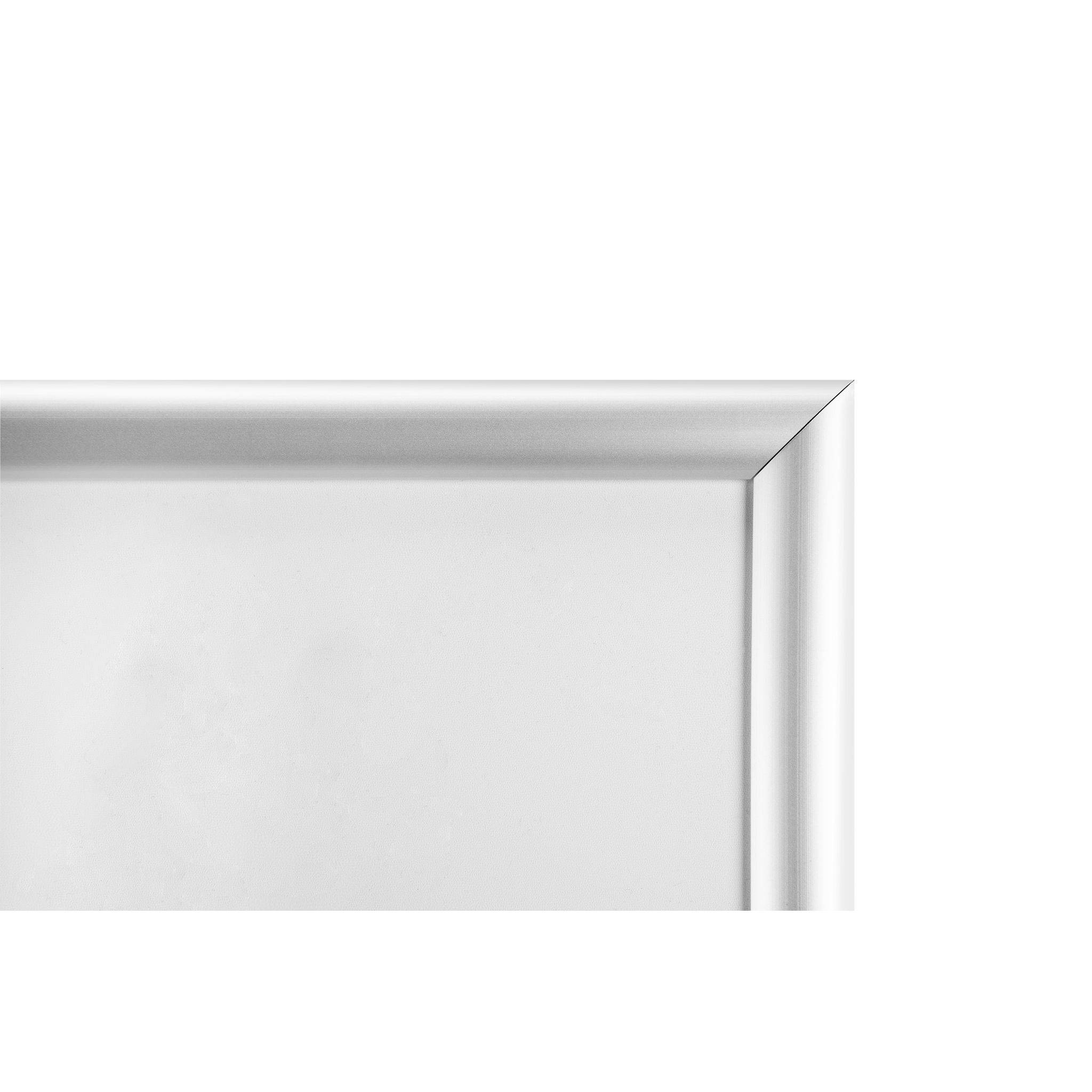 Exacompta 5x Wandplakatrahmen + Rahmen Aluminium A4, Exacryl, Kristall, 8494358D