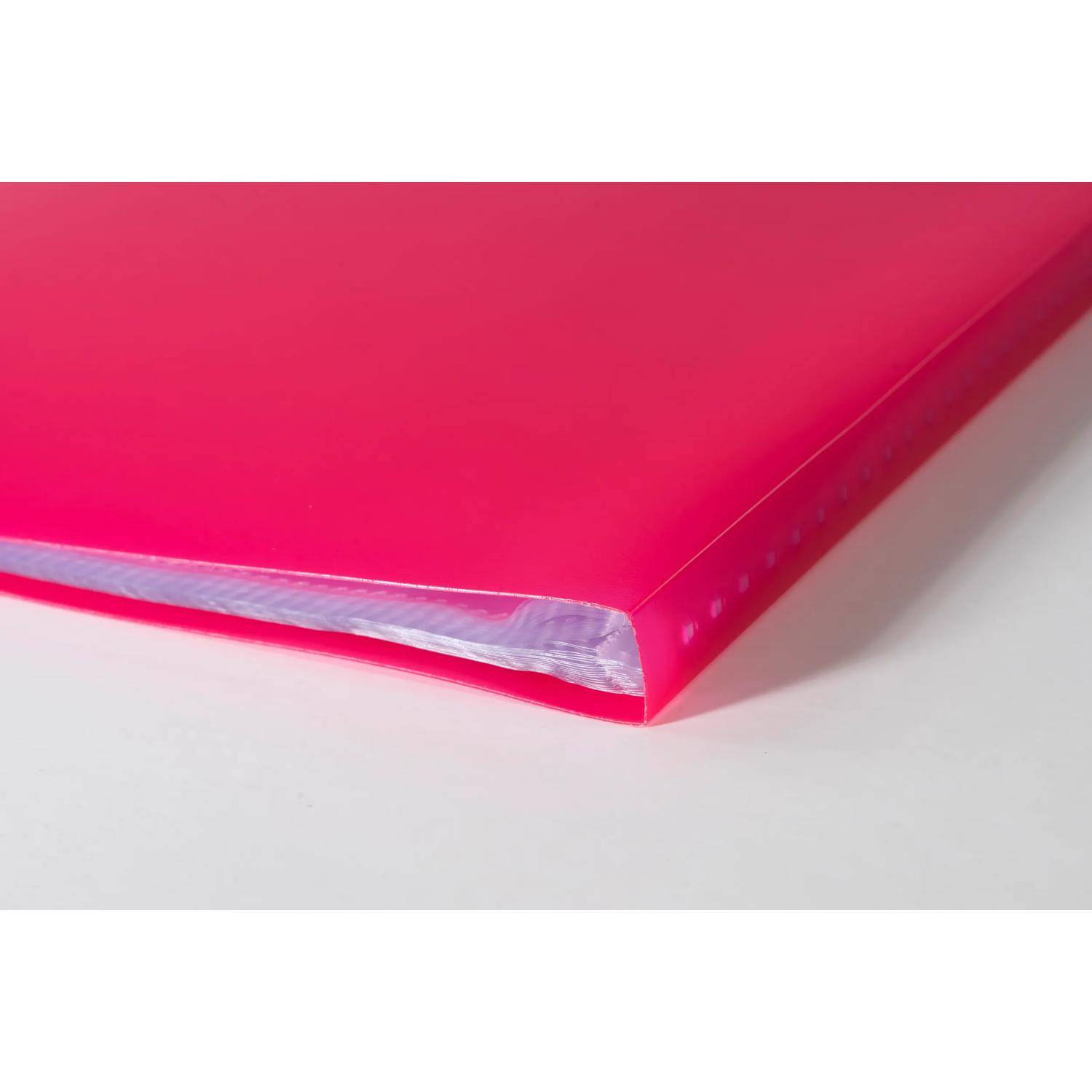 Exacompta 12x Sichtmappe PP 500µ + 40 Hüllen , A4, Rot, 85465E