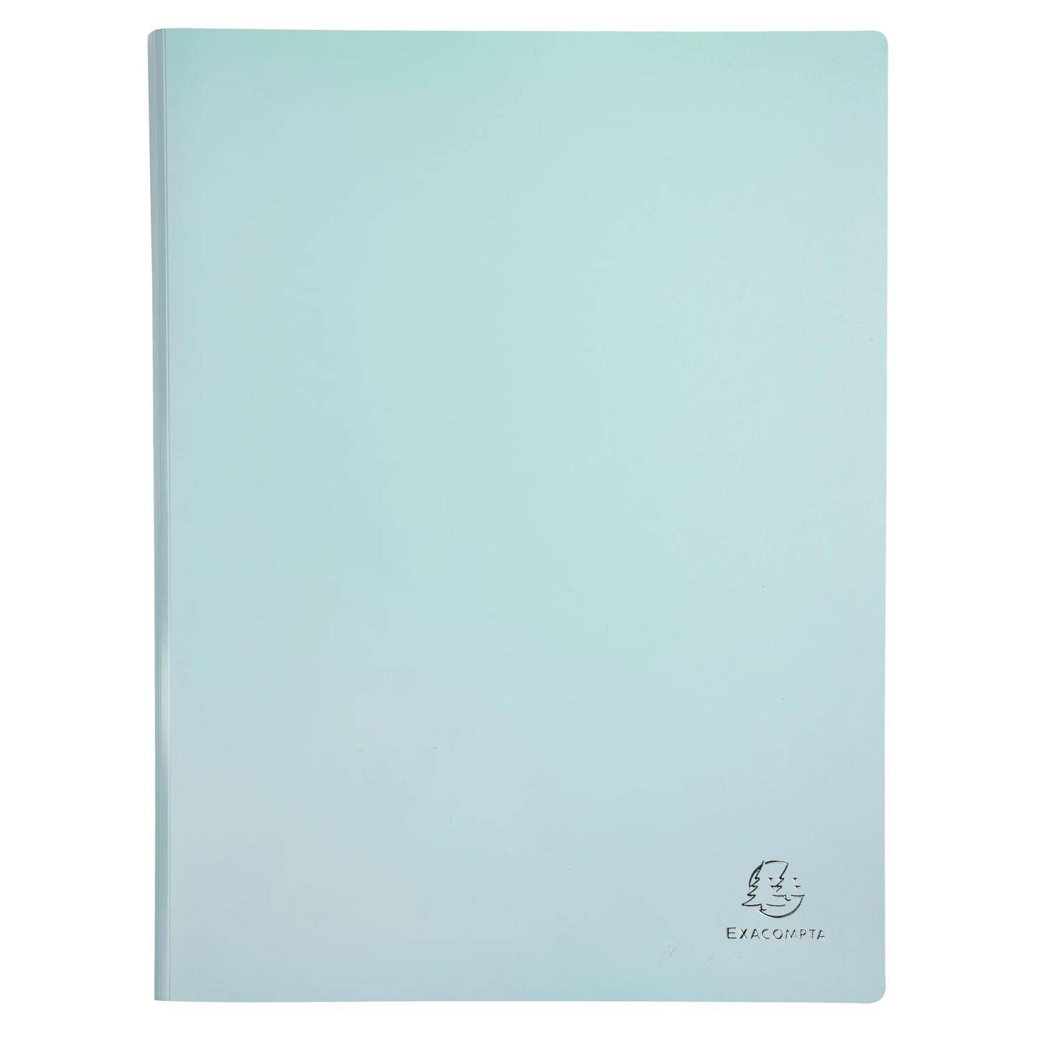Exacompta 15x Sichtmappe A4 mittelfestem PP 30 Hüllen Aquarel sortiert 88360E