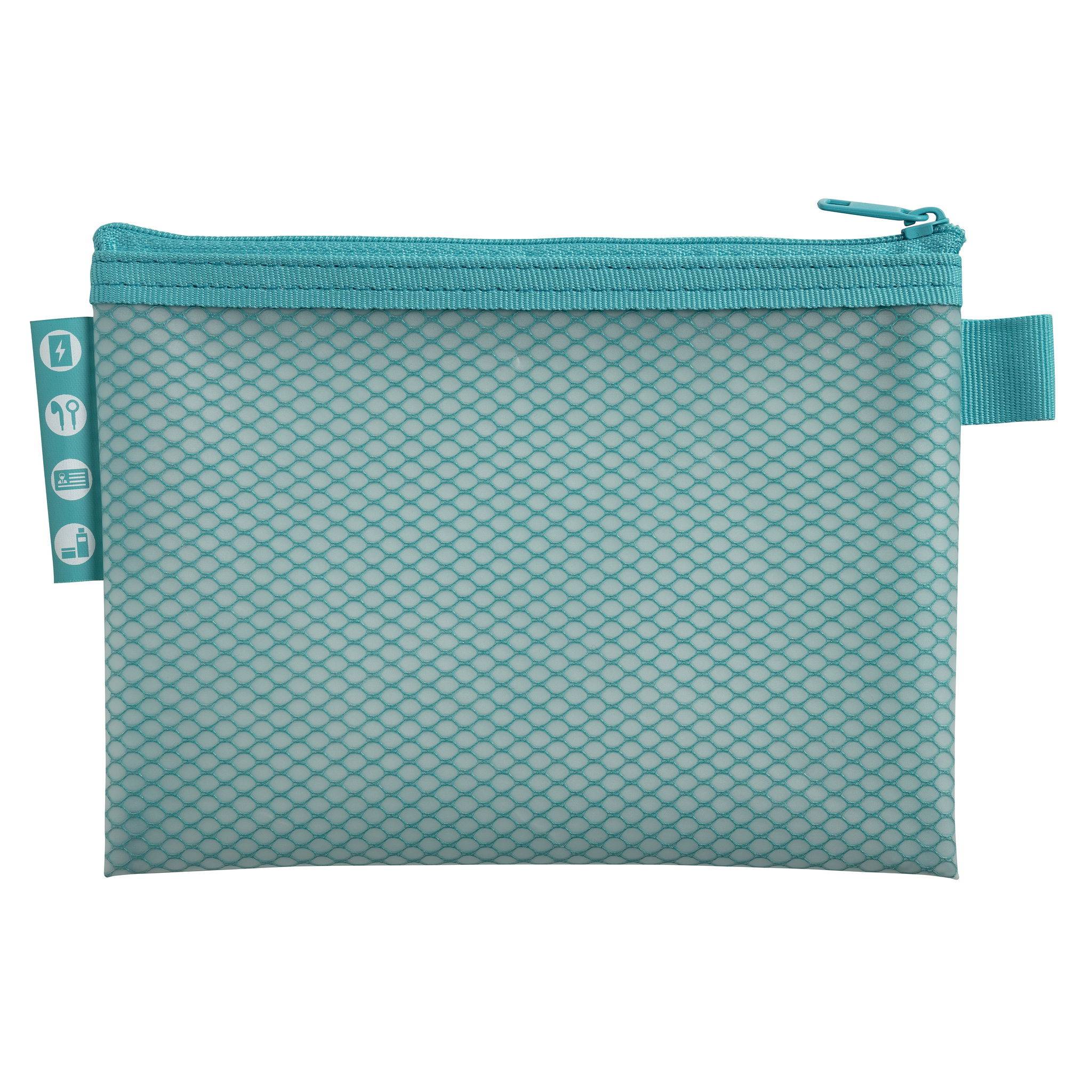 Exacompta 12x Hüllen/Etui A6 weichem Kunststoff, sortiert, 37120E