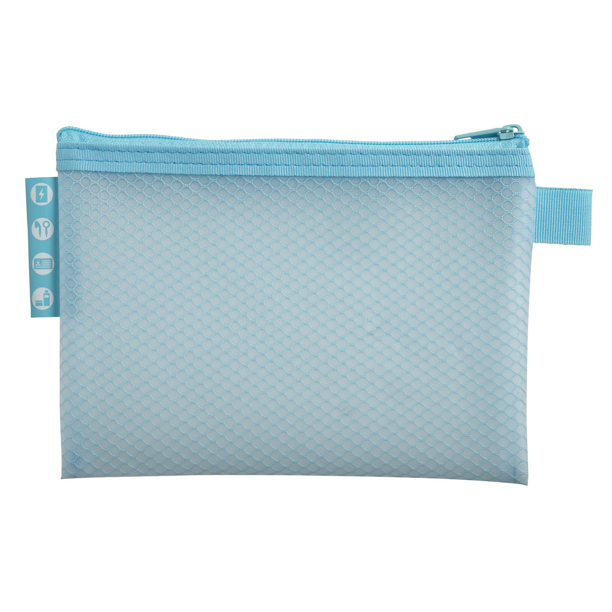 Exacompta 12x Hüllen/Etui A6 weichem Kunststoff, sortiert, 37120E