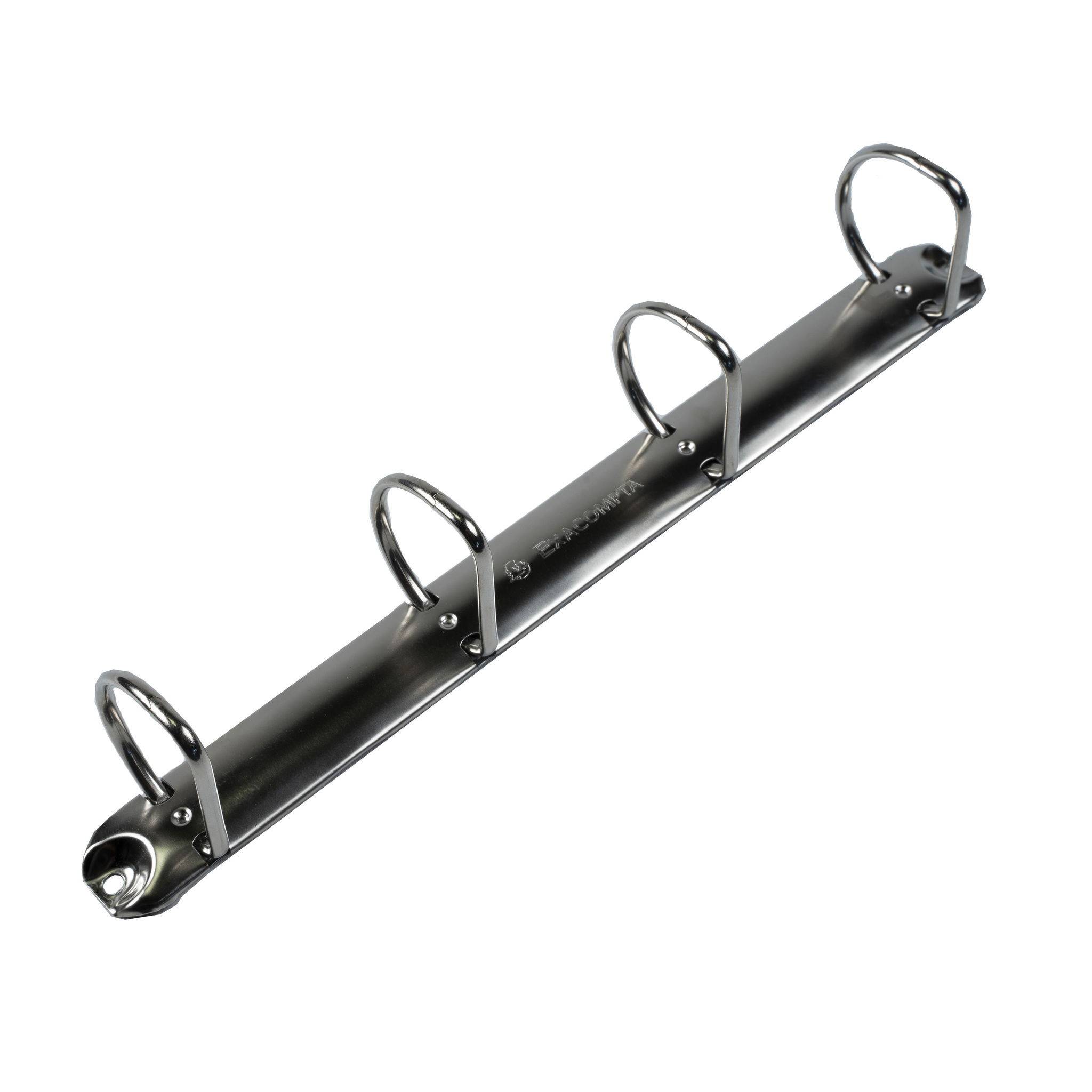 Exacompta 10x Ringbuch PP 23mm 4Ring 50mm D Rücken 75mm A4 Maxi Weiß 51844E