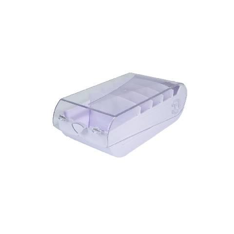 Exacompta 8x Karteikartenbox BunnyBox A8 Iderama - Malve - 5336423D