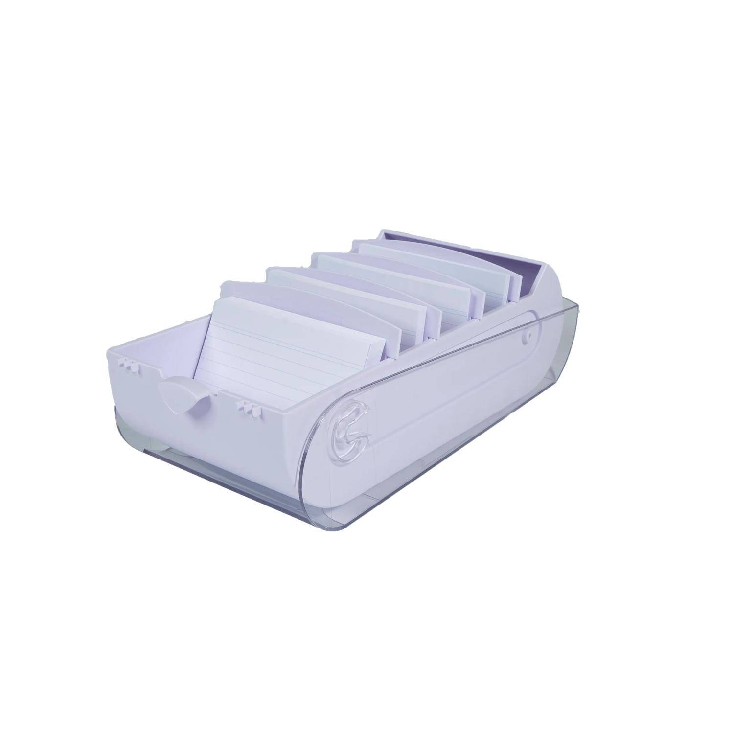 Exacompta 8x Karteikartenbox BunnyBox A8 Iderama - Malve - 5336423D