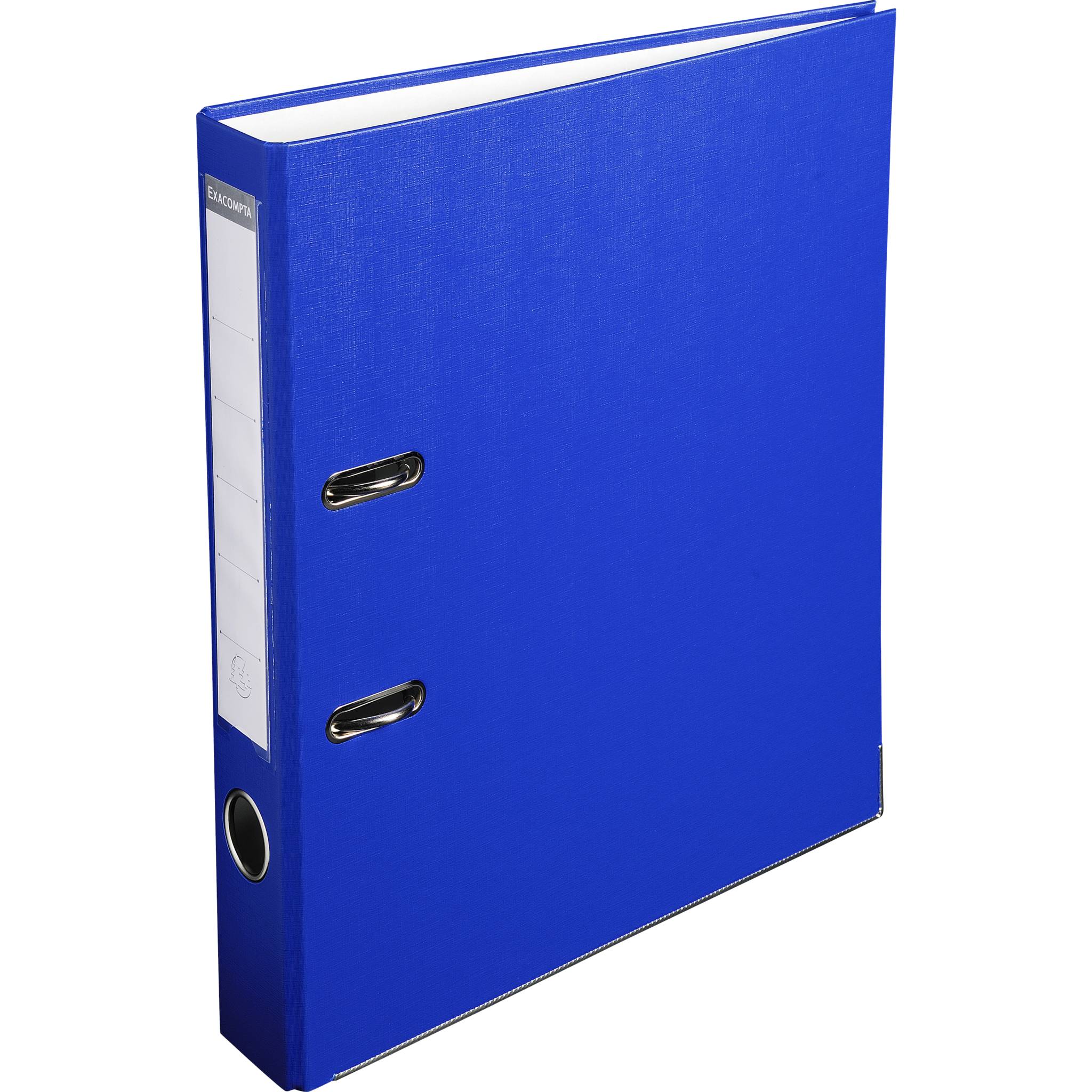 Exacompta 20x Ordner PP, + 2 Ringen, Rücken 50mm, 32x29cm A4, Blau, 915407B
