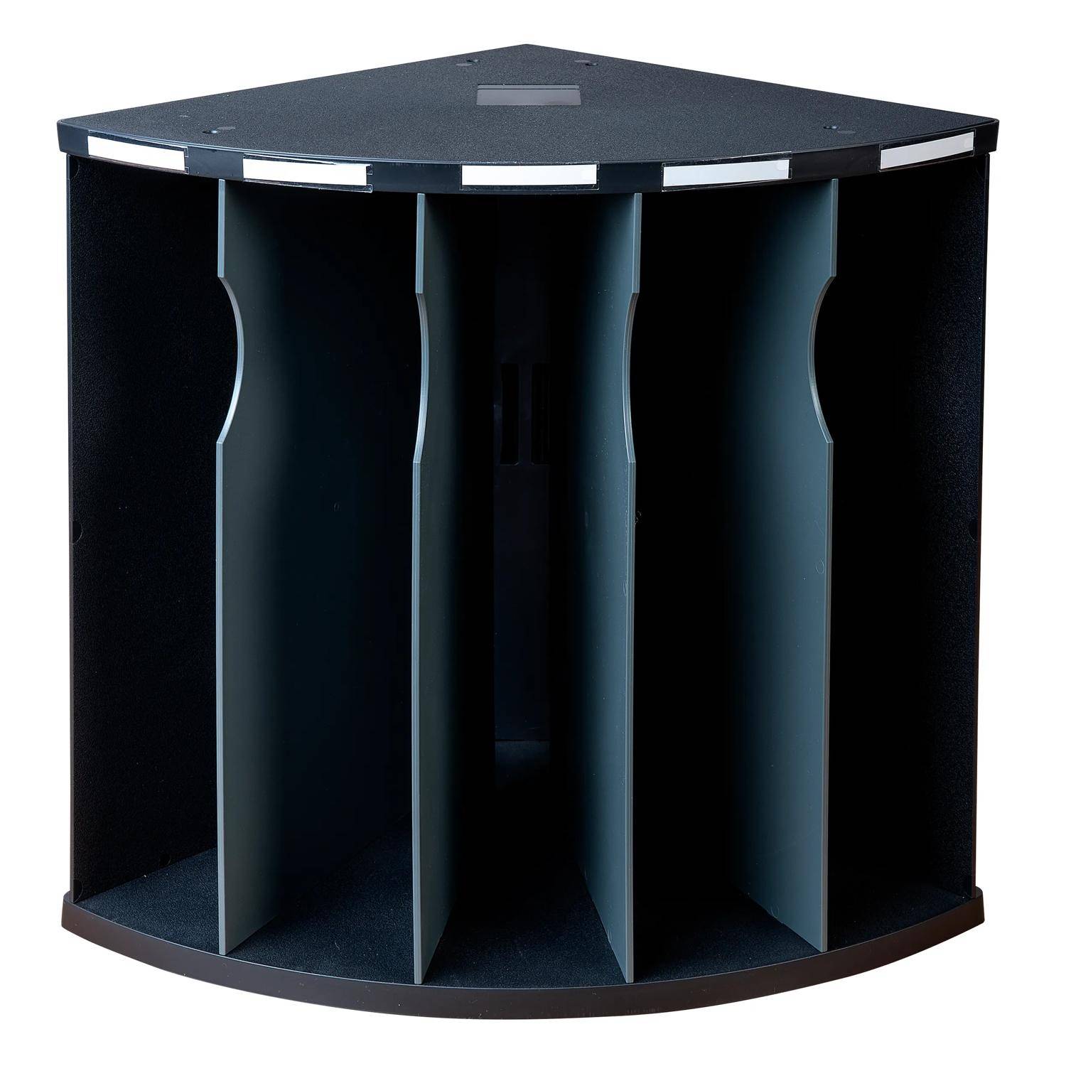 Exacompta 3x ergonomischer Sorter THE CORNER + 5 Fächern, Schwarz/grau, 393714D