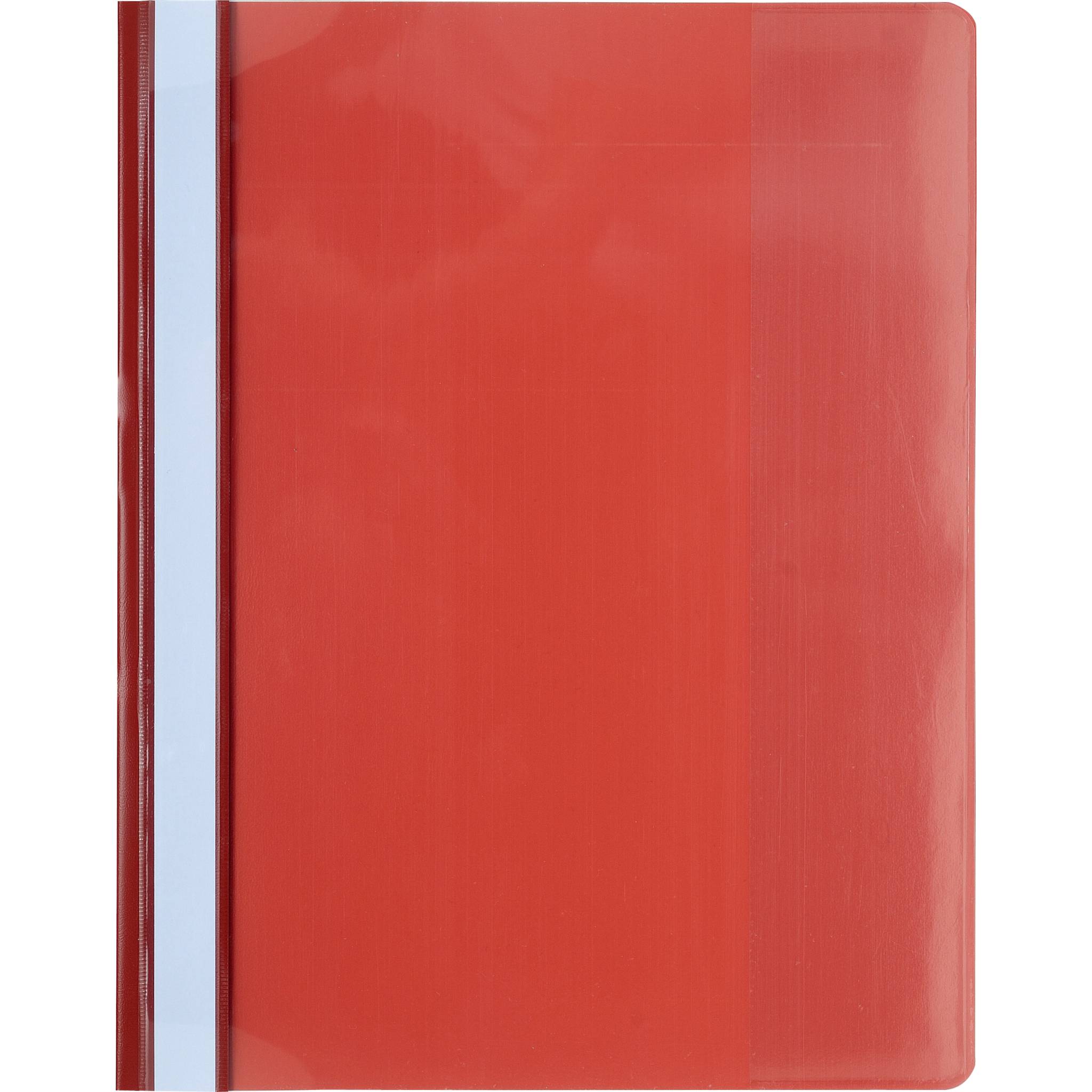 Exacompta 10x Schnellhefter A4 aus PVC 220µ - Rot - 439903B