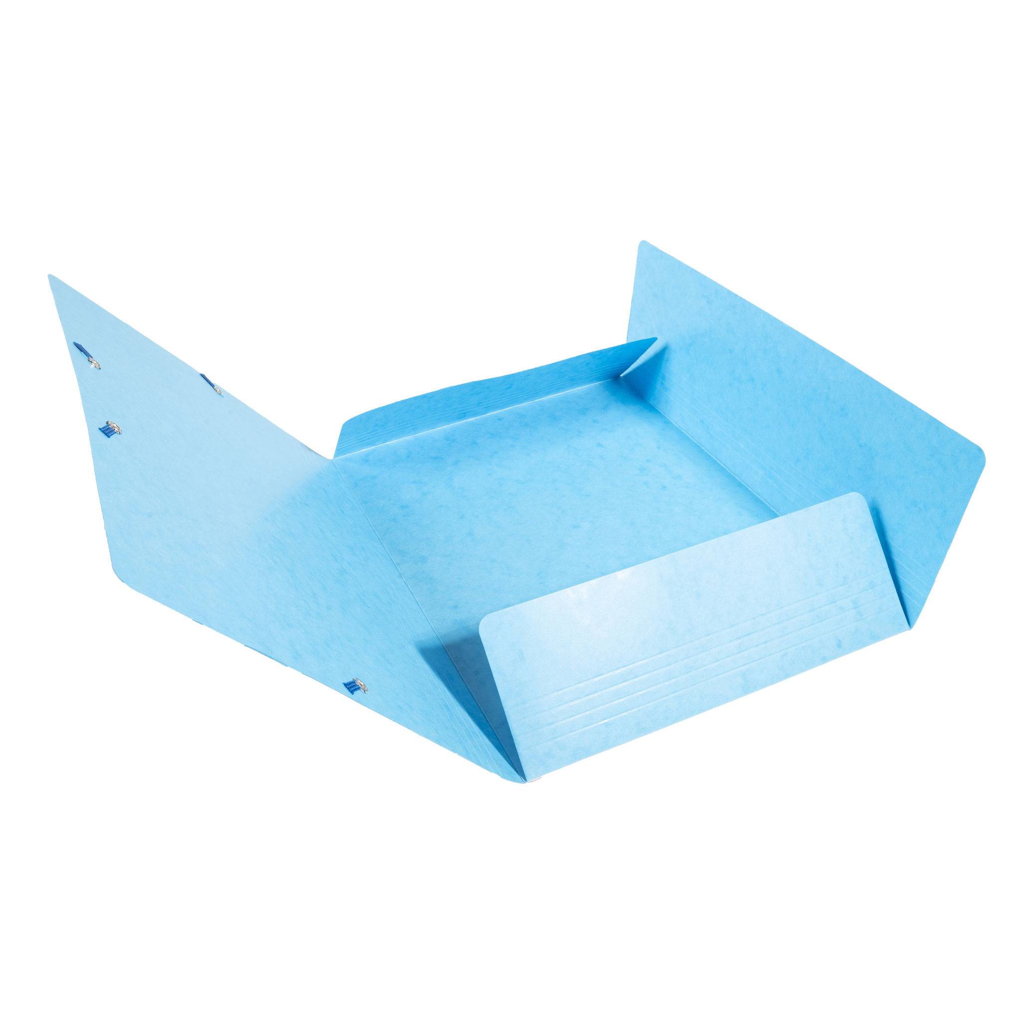 Exacompta 25x Sammelmappe + Gummizug 3 Klappen Karton 425g A4 MAXI Türkis 17112H