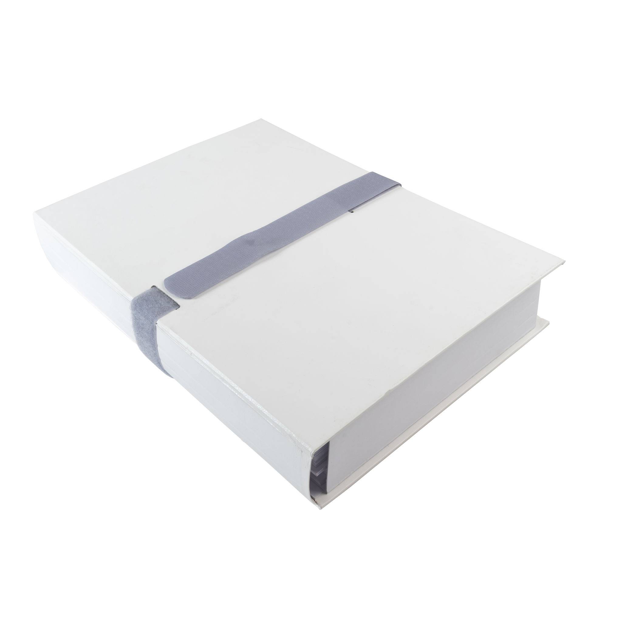 Exacompta 10x Dokumentenmappe dehnbar 1 Klappe Balacronbezug A4 Weiß 631E