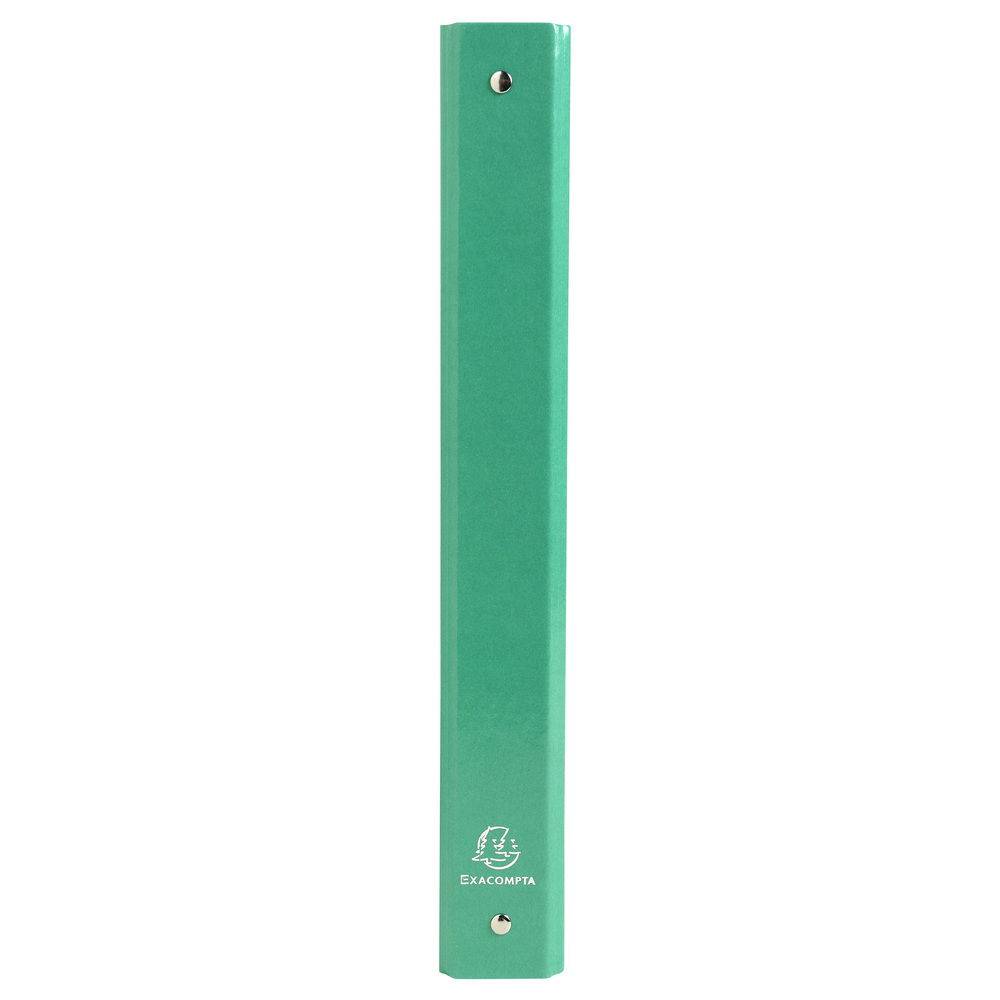 Exacompta 10x Ringbuch Karton 4Ring 30mm Rücken 40mm A4 Dunkelgrün 519293E