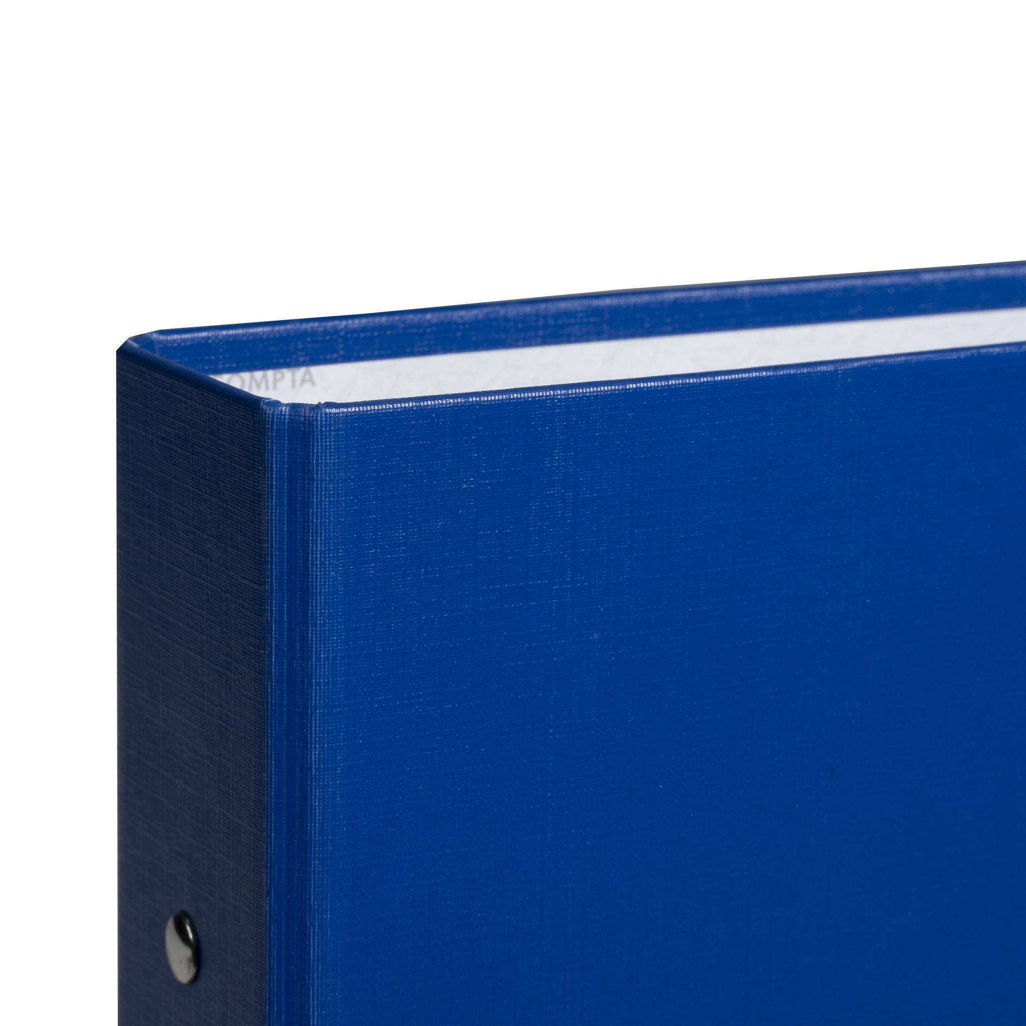 Exacompta 20x Ringbuch Karton PP 18mm 2Ring Rücken 40mm für A5 Blau 51072E