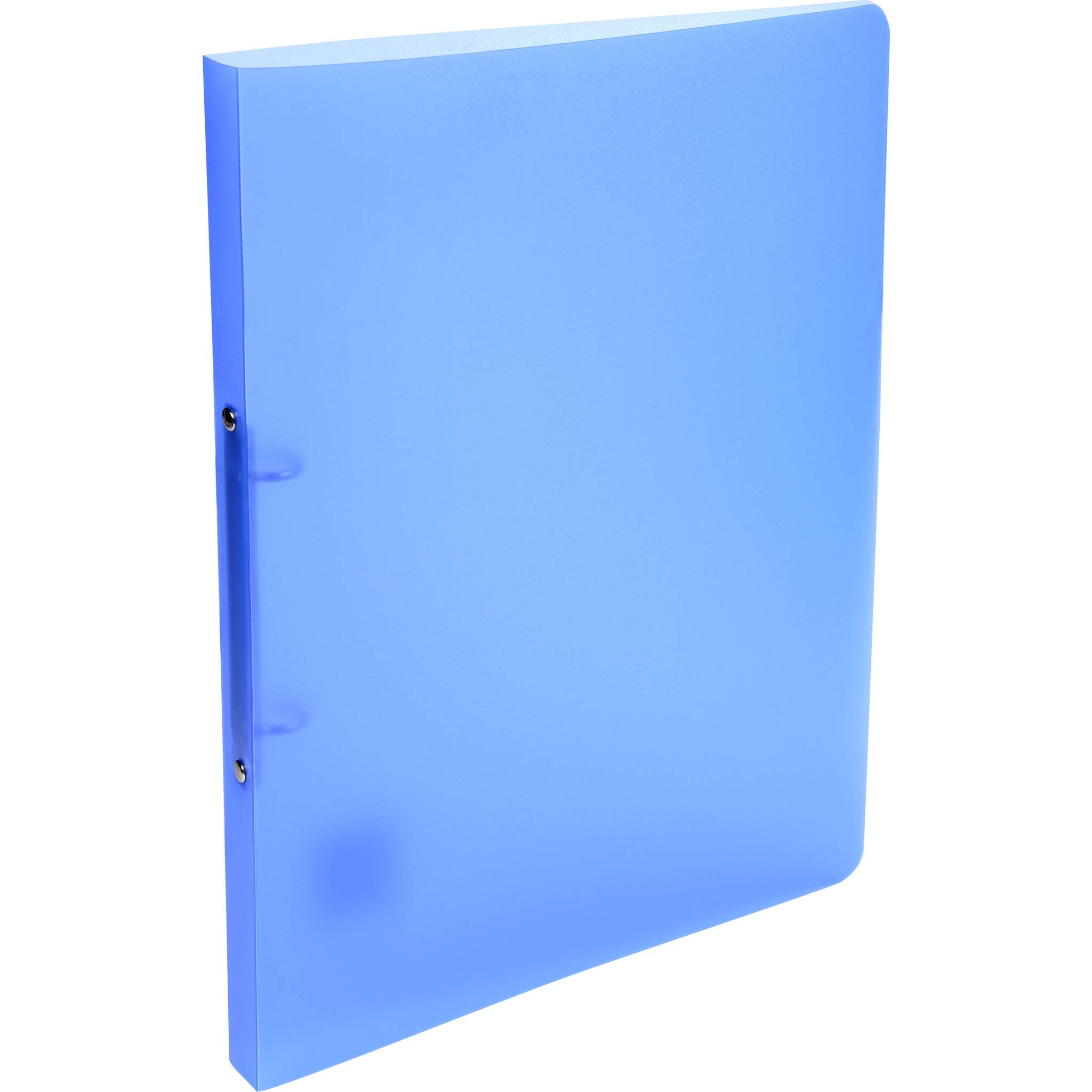 Exacompta 25x Ringhefter PP 500µ 2Ring 15mm Rücken 20mm 32x25cm A4 Blau 54152E