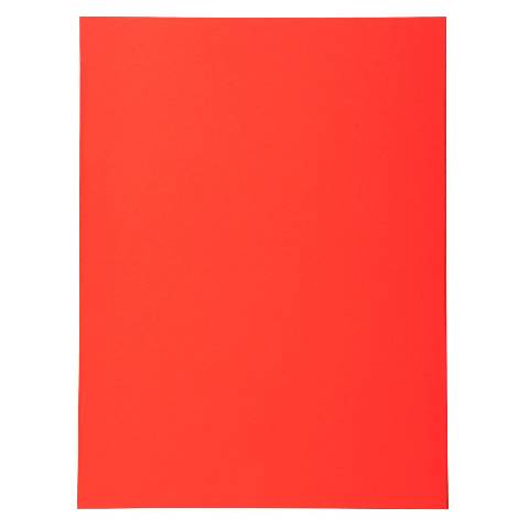 Exacompta 5x Pack 100 Aktendeckeln Recycling 220g A4 - Rot - 410012E