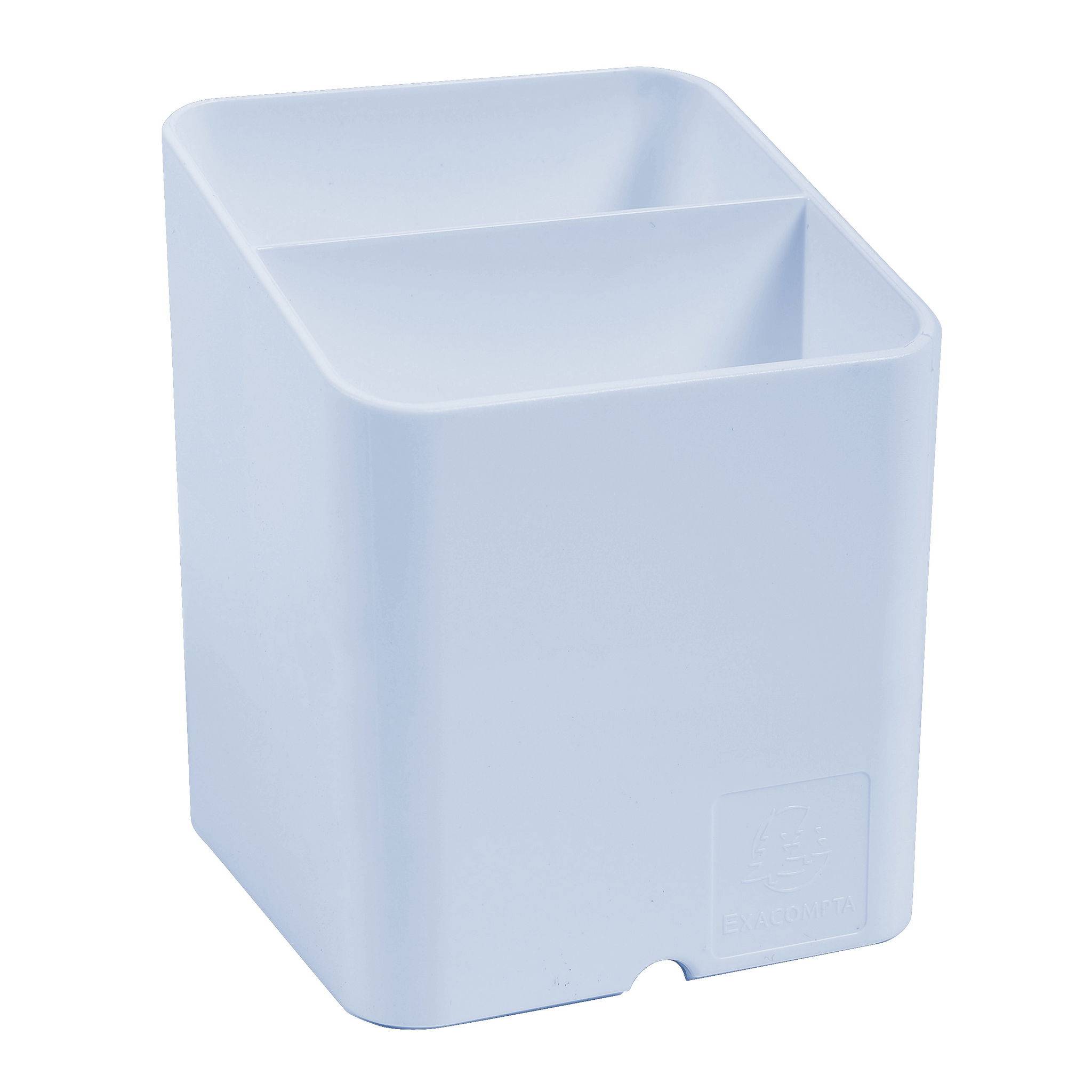 Exacompta 10x Stifteköcher PEN-CUBE, Aquarel - Pastellblau - 67762D