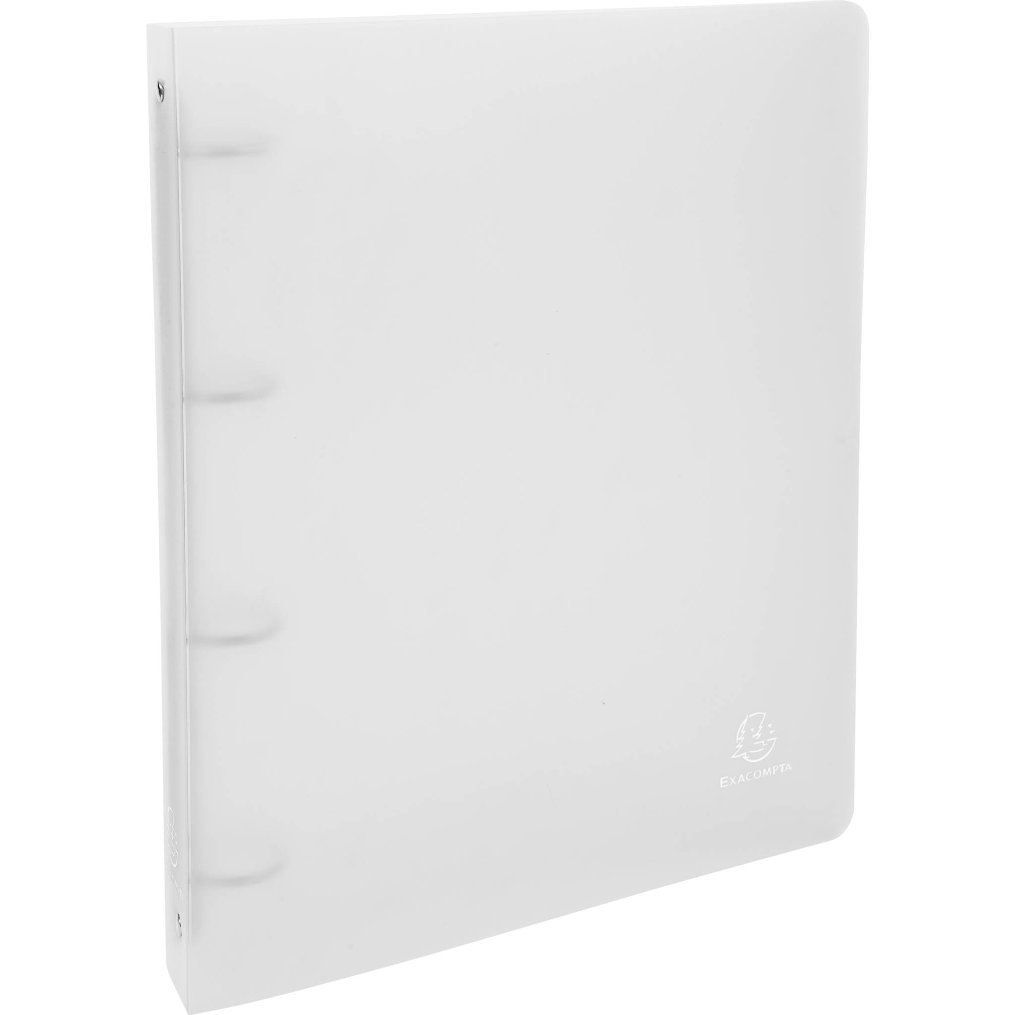 Exacompta 10x Ringbuch PP 700µ + 4 Ringen 30mm Rücken 40mm A4 Transparent 51264E