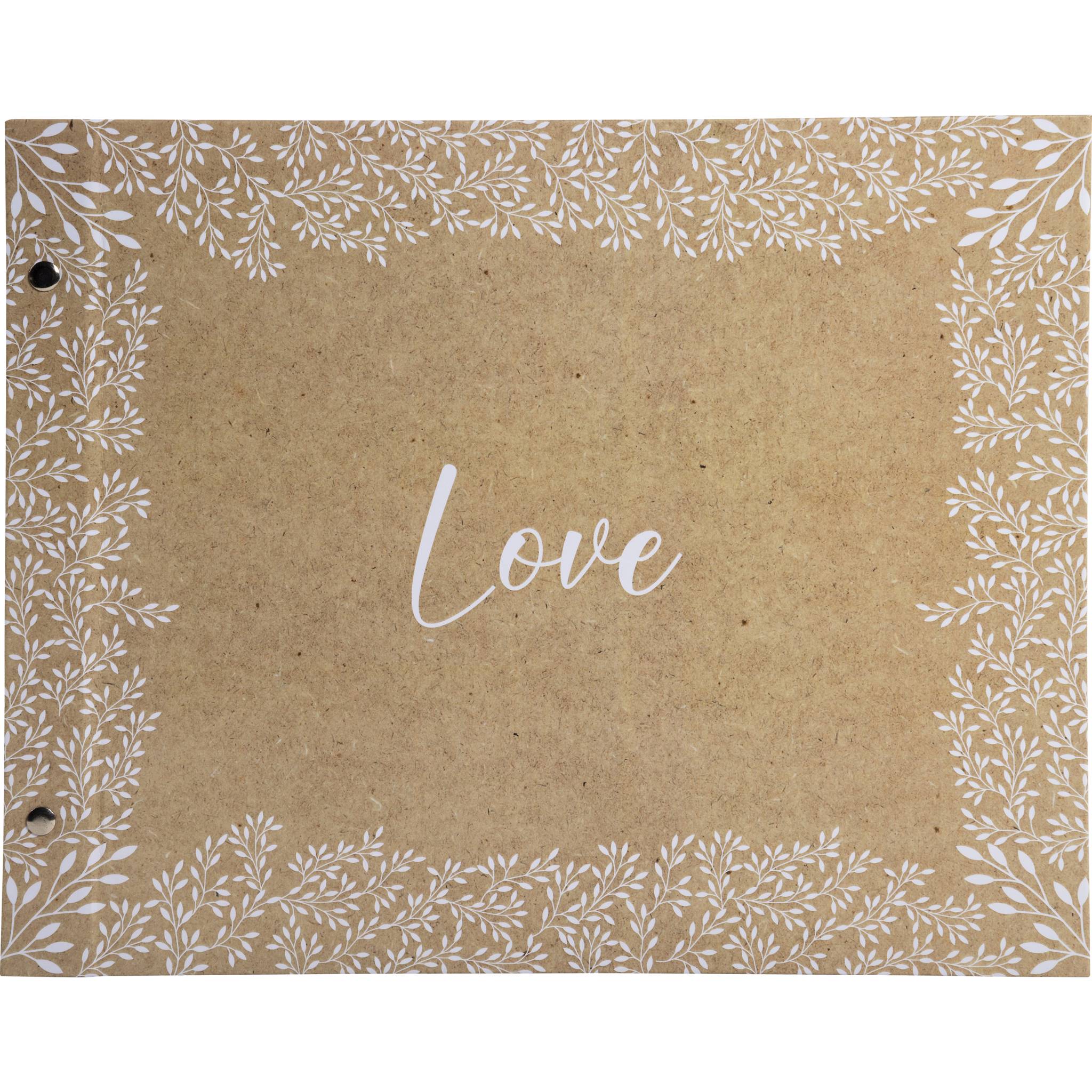 Exacompta Schraubenalbum 40 Seiten weiß, Format 37x29cm, KRAFT, Motiv, 60234E