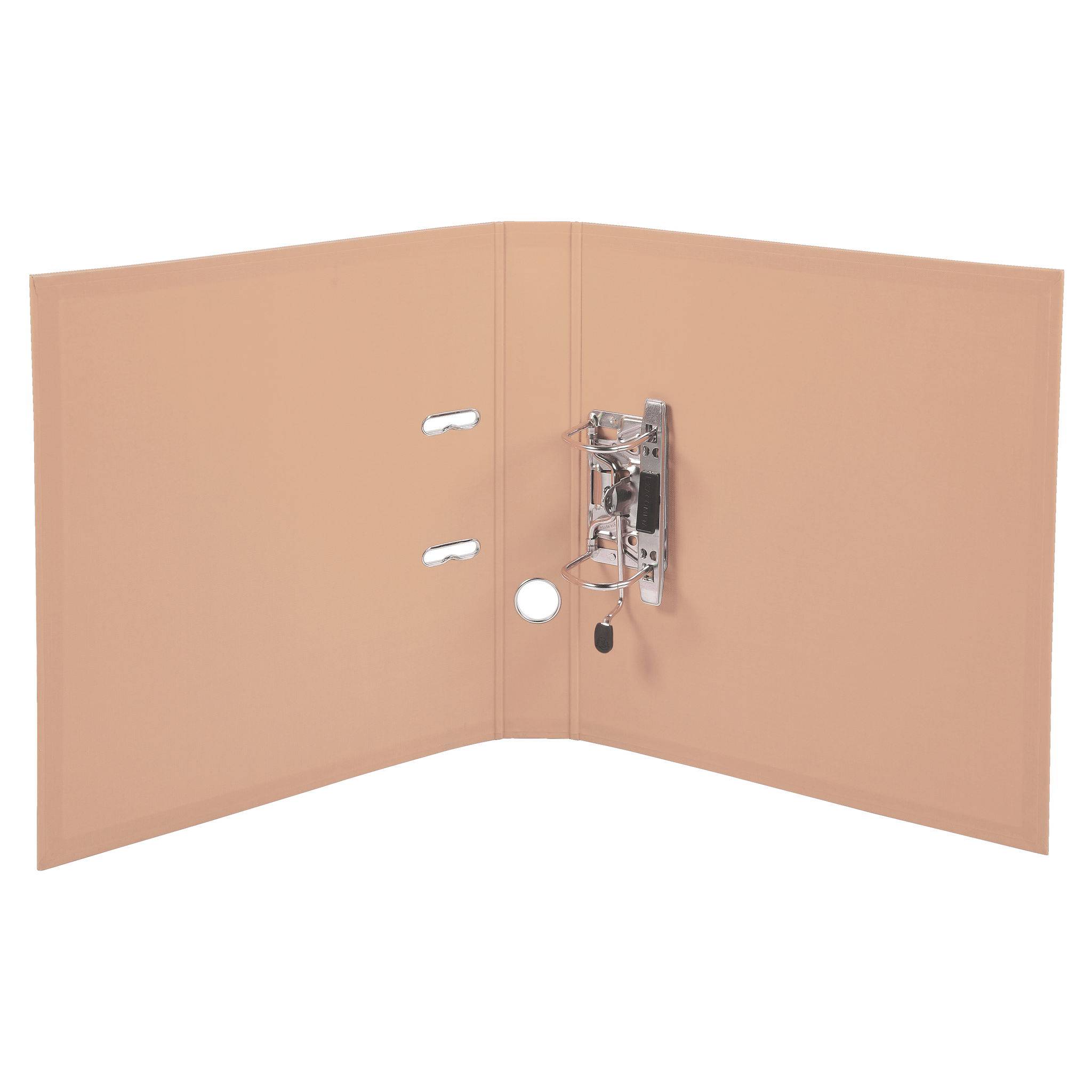 Exacompta 10x Ordner Prem'Touch PVC, Rücken 50mm, 32x29cm A4 Maxi, Lachs, 53505E