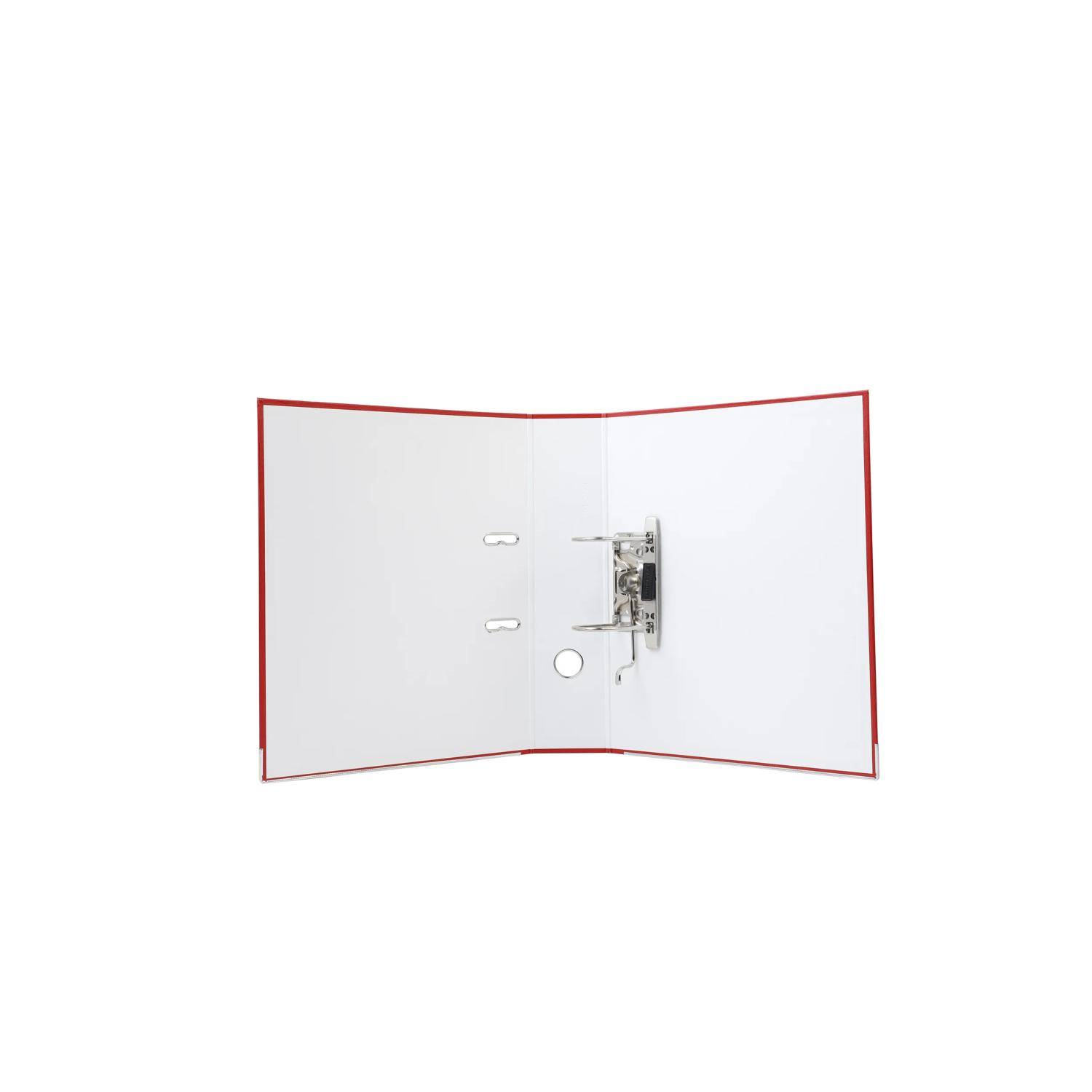 Exacompta 20x Ordner PP + 2 Ringen, Rücken 75mm, 318x284 mm A4, Rot, 918403B