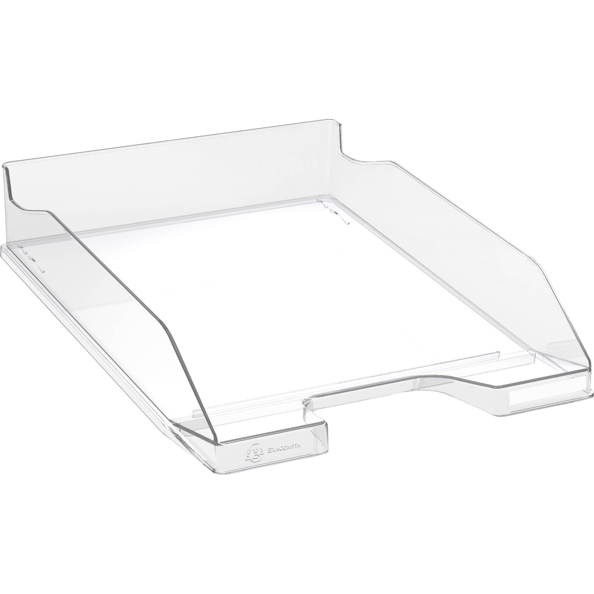 Exacompta 6x Briefablage COMBO MIDI, Kollektion Office, Glasklar glossy, 113223D