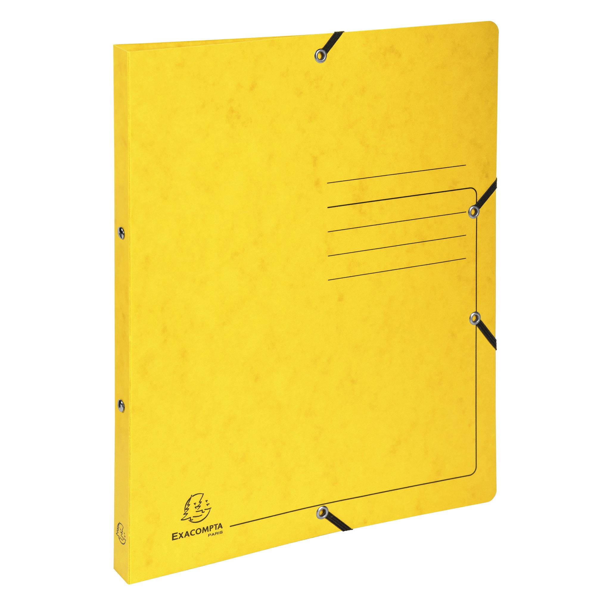 Exacompta 2x Ringhefter A4, 2 Ringe 15mm, Karton, bedruckt, sortiert, 542550E