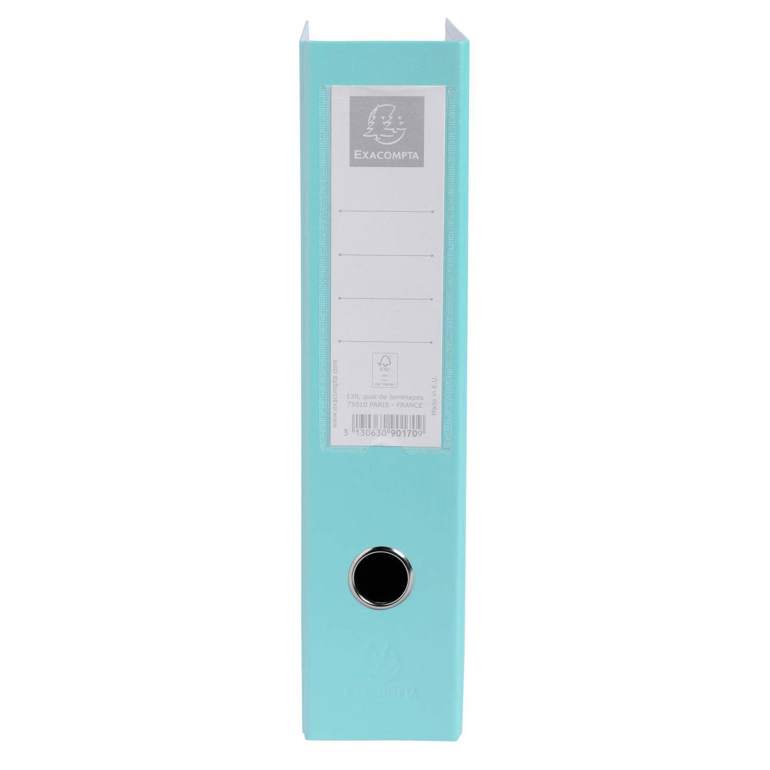 Exacompta 10x Stehsammler PP, Rücken 70mm, 23x31cm A4, sortiert, 90170E