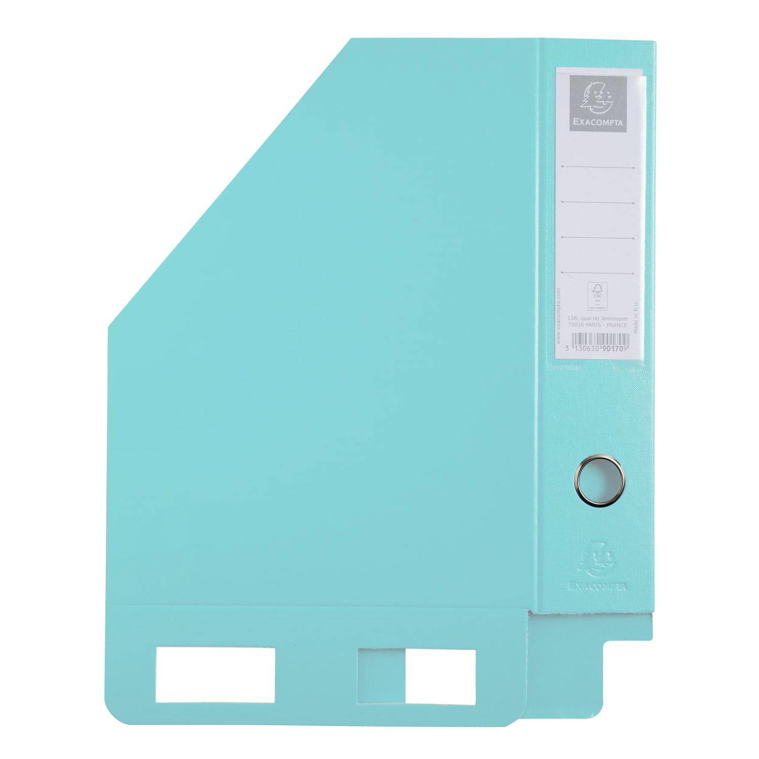 Exacompta 10x Stehsammler PP, Rücken 70mm, 23x31cm A4, sortiert, 90170E