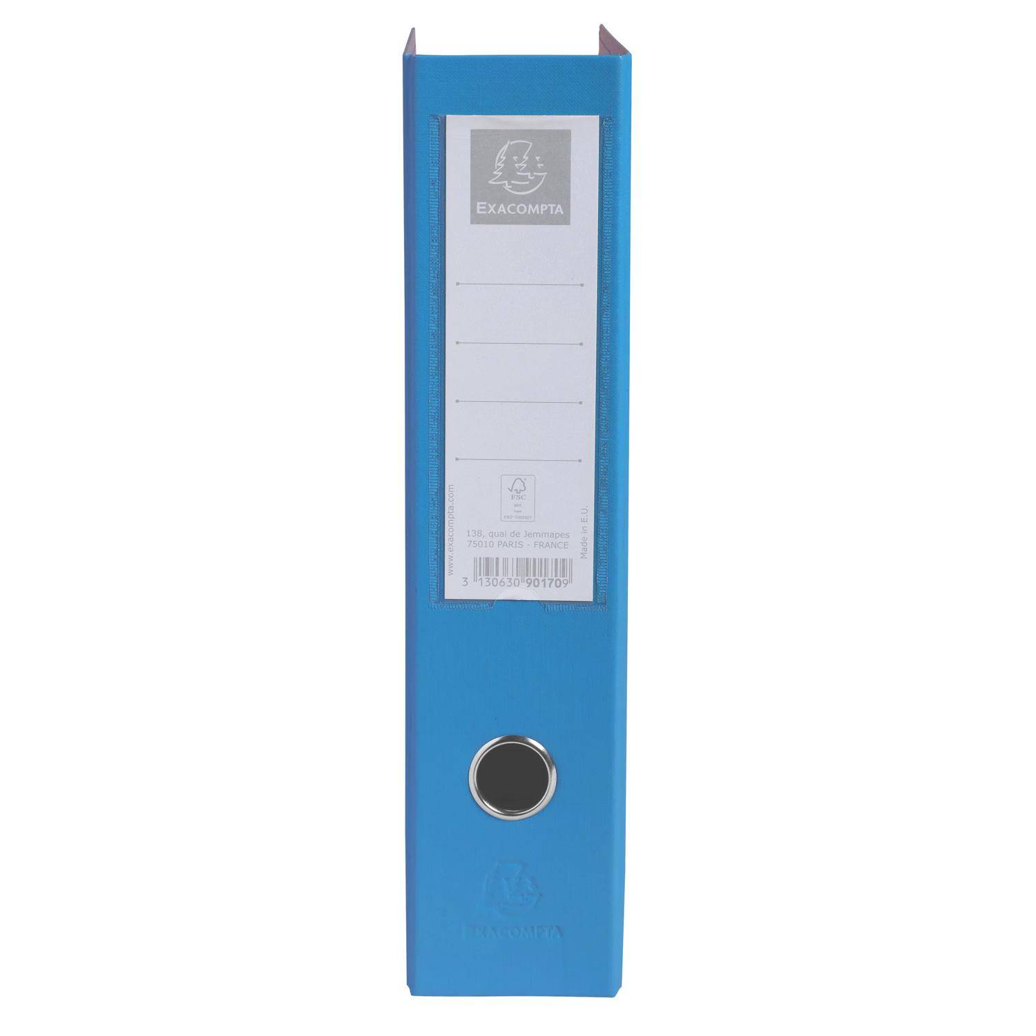 Exacompta 10x Stehsammler PP, Rücken 70mm, 23x31cm A4, sortiert, 90170E