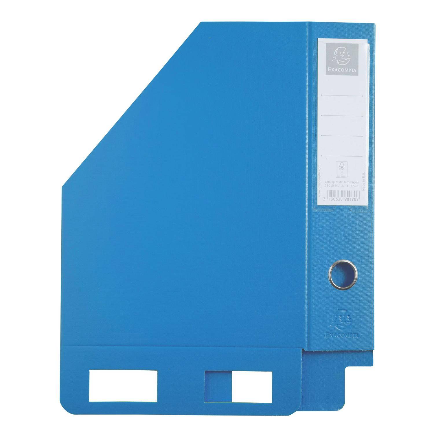 Exacompta 10x Stehsammler PP, Rücken 70mm, 23x31cm A4, sortiert, 90170E