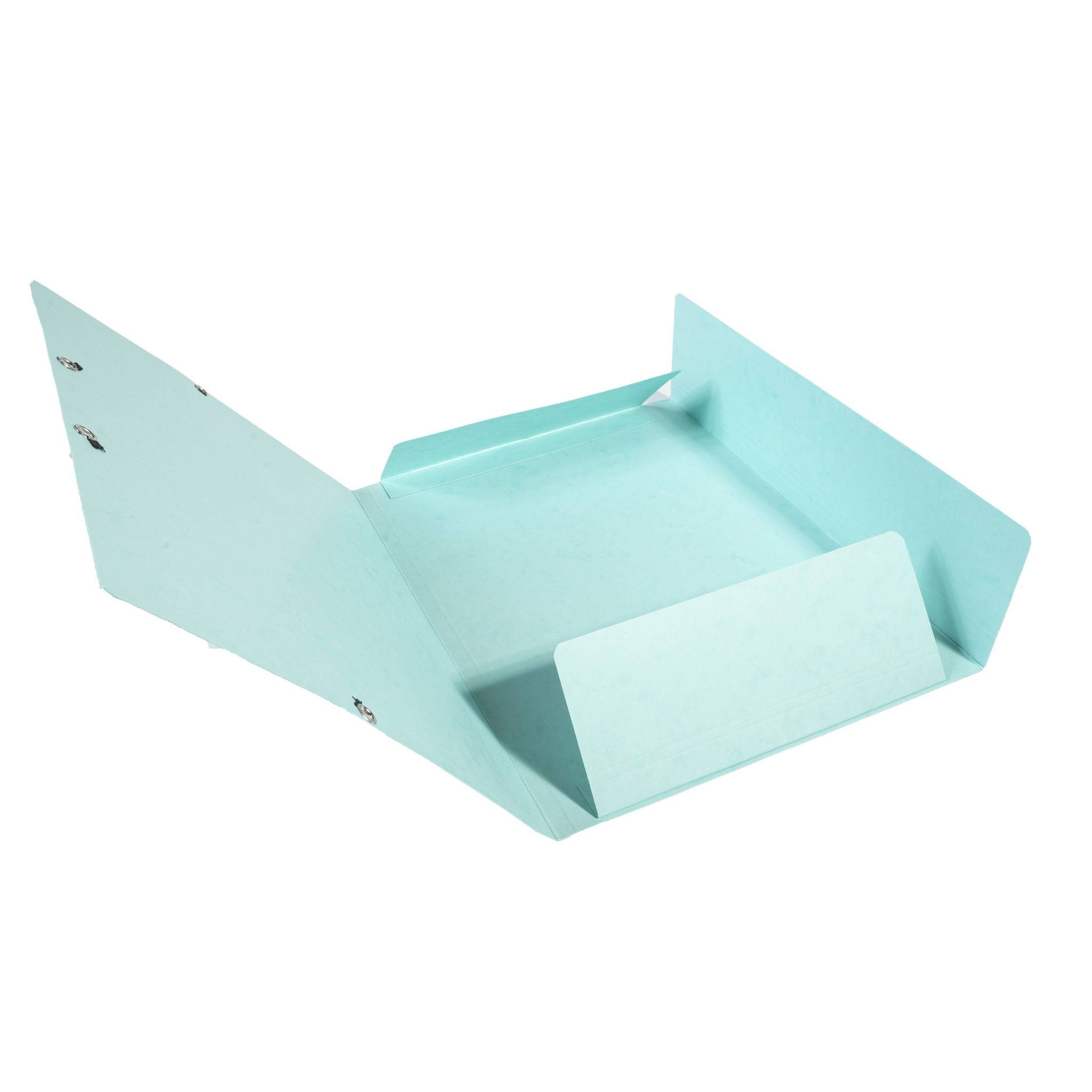 Exacompta 25x Sammelmappe +Gummizug Karton Serie Aquarel A4 Pastellgrün 55533E