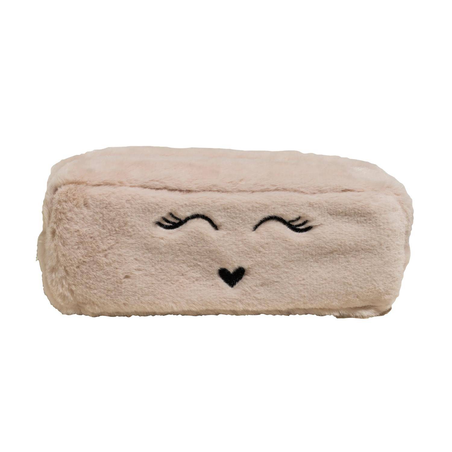 Exacompta 20x Schlampermäppchen synthetischem Pelz 225x7 5cm sortiert 52840E