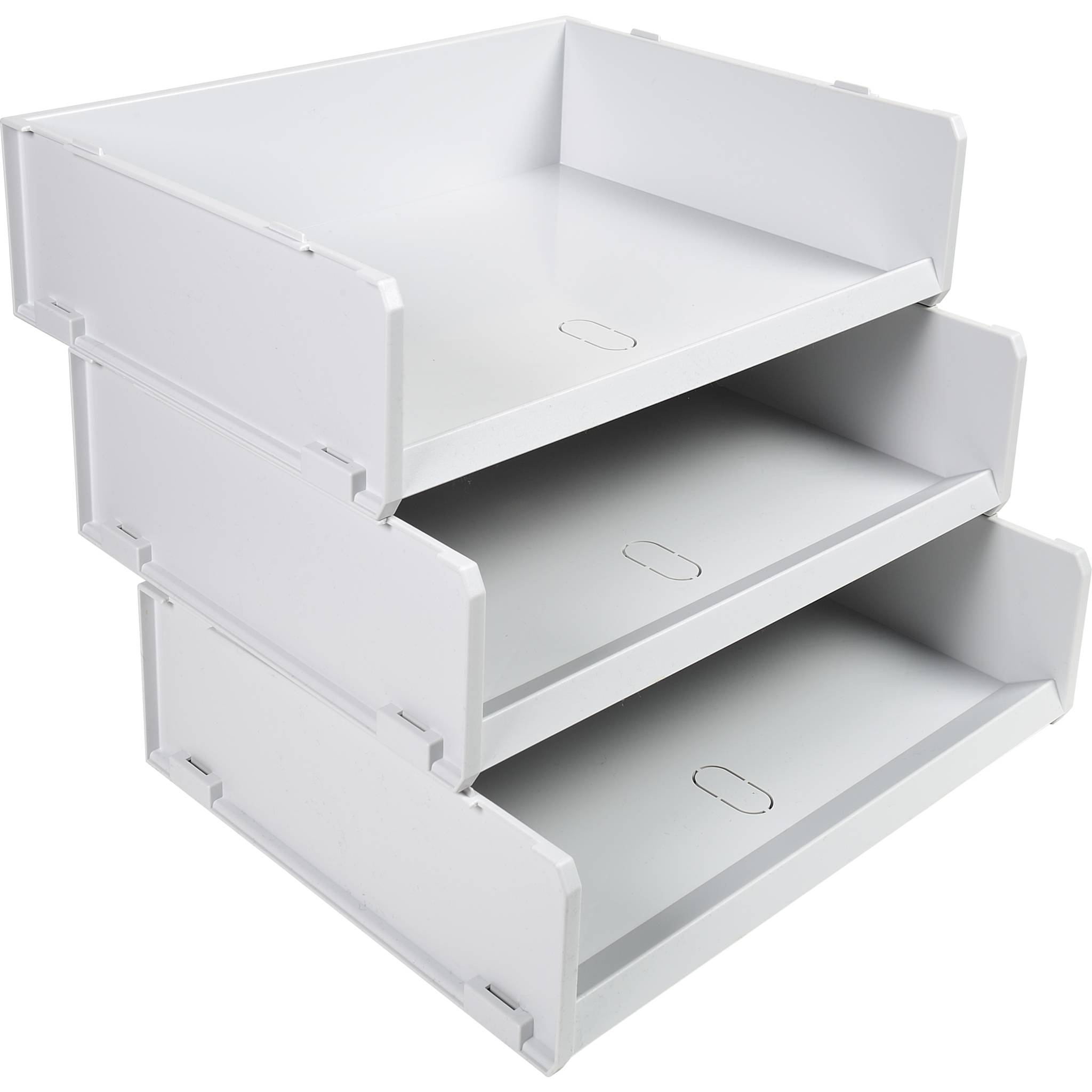 Exacompta 6x Briefablage Multisorter, 300x380x100 mm - Lichtgrau - 13040D