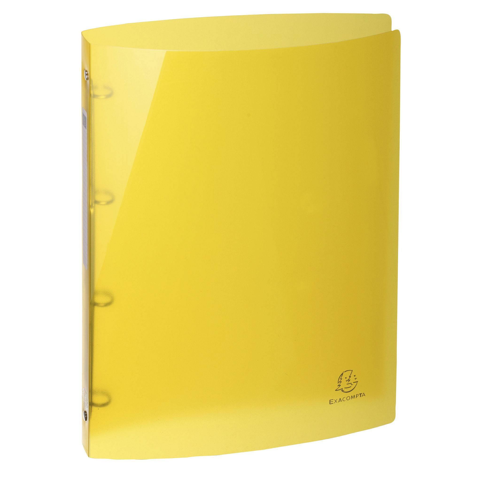 Exacompta 20x flexibler Ringhefter 4 Ringe 15mm PP 500µ PP A4 sortiert 51670E